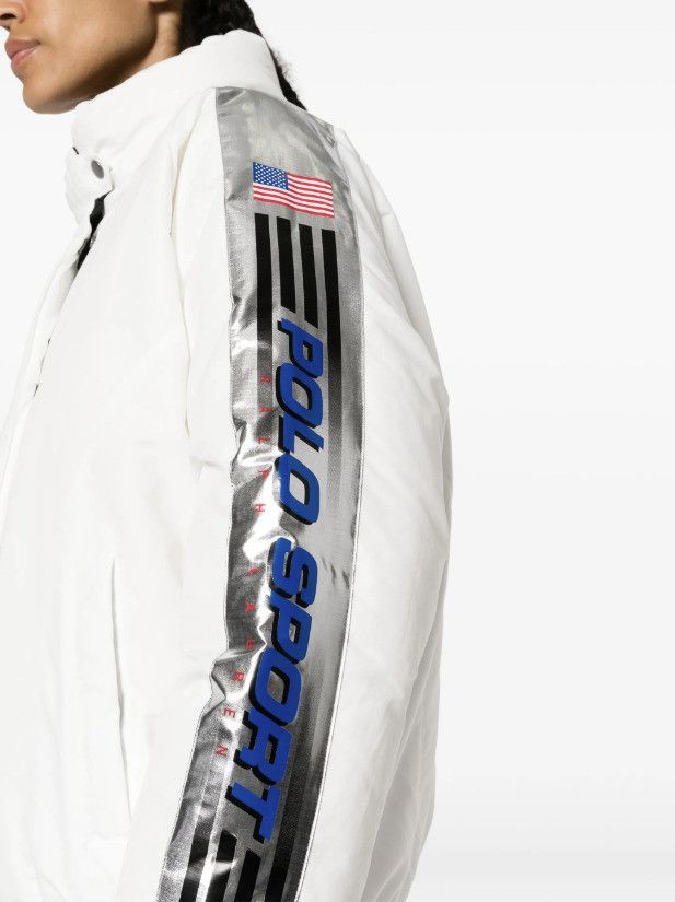 Polo Ralph Lauren Polo Ralph Lauren Sport Ski Puffer White Silver ( M ) Size M / US 6-8 / IT 42-44 - 7 Thumbnail