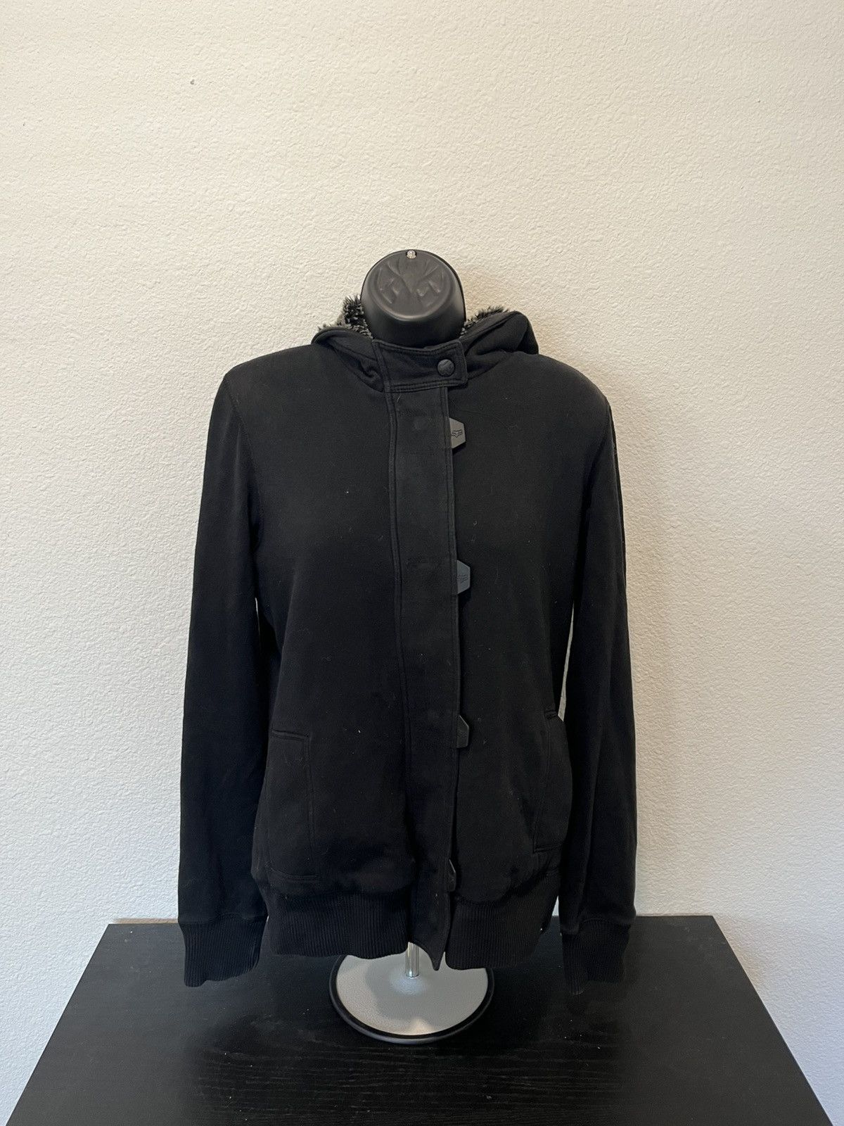 Fox Racing × Vintage Y2K fox fur lined jacket Size L / US 10 / IT 46 - 1 Thumbnail