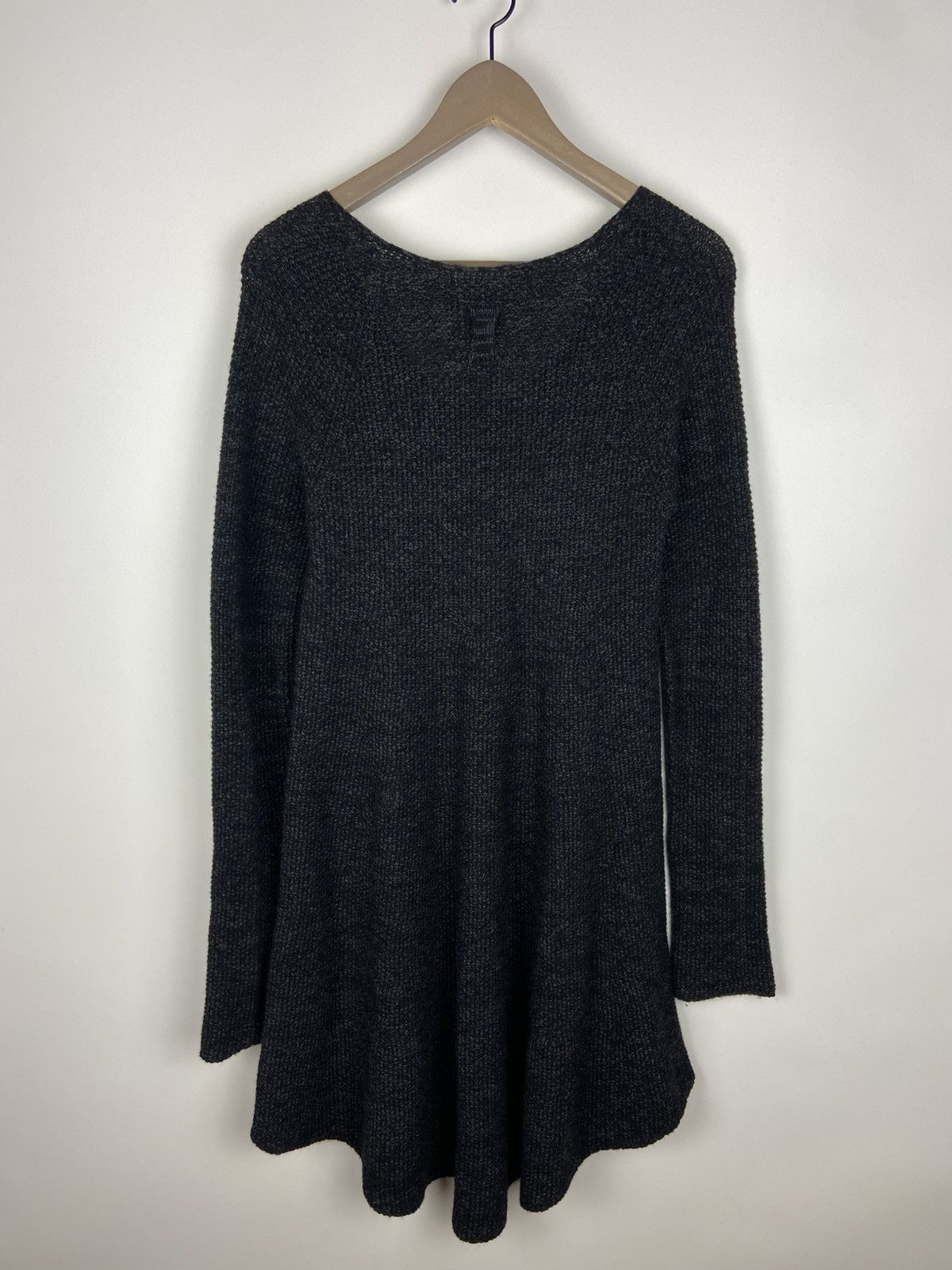 hannes roether Hannes Roether Women's Gray MerinoWool/YakWool Dress Size S / US 4 / IT 40 - 2 Thumbnail