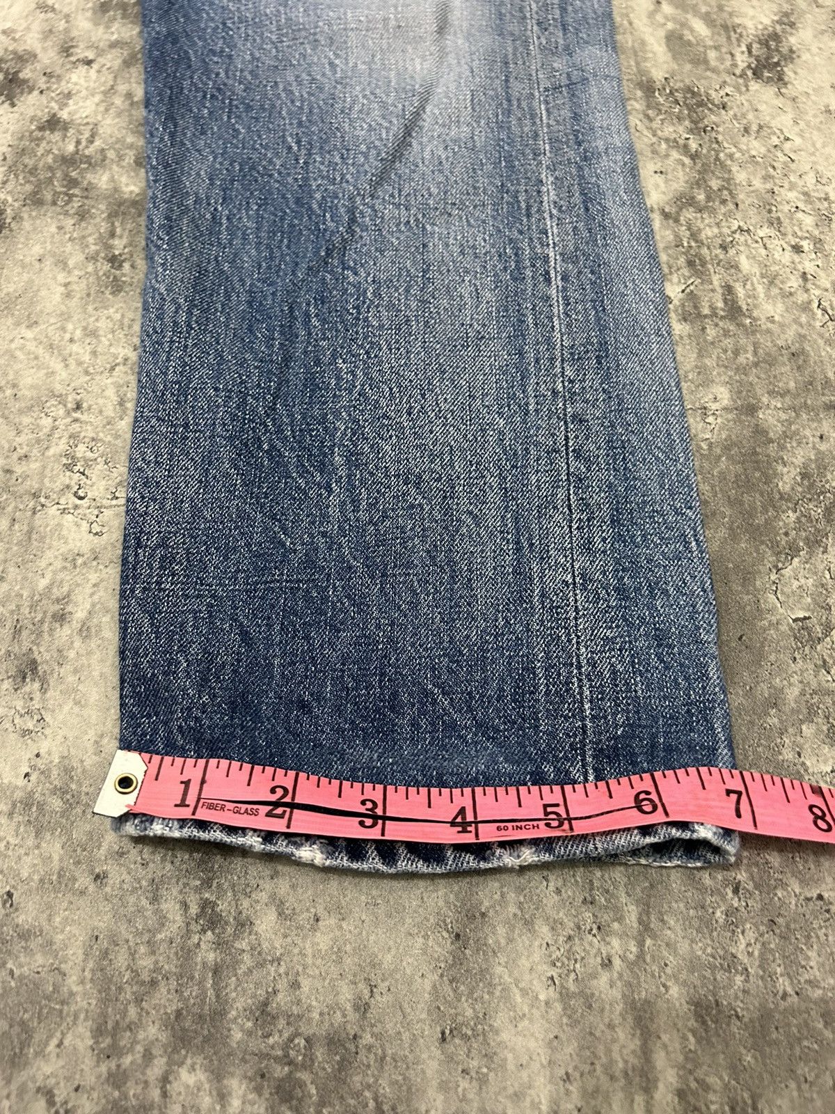 Japanese Brand HBNS Japan Selvedge Distressed Jeans Size US 34 / EU 50 - 21 Thumbnail