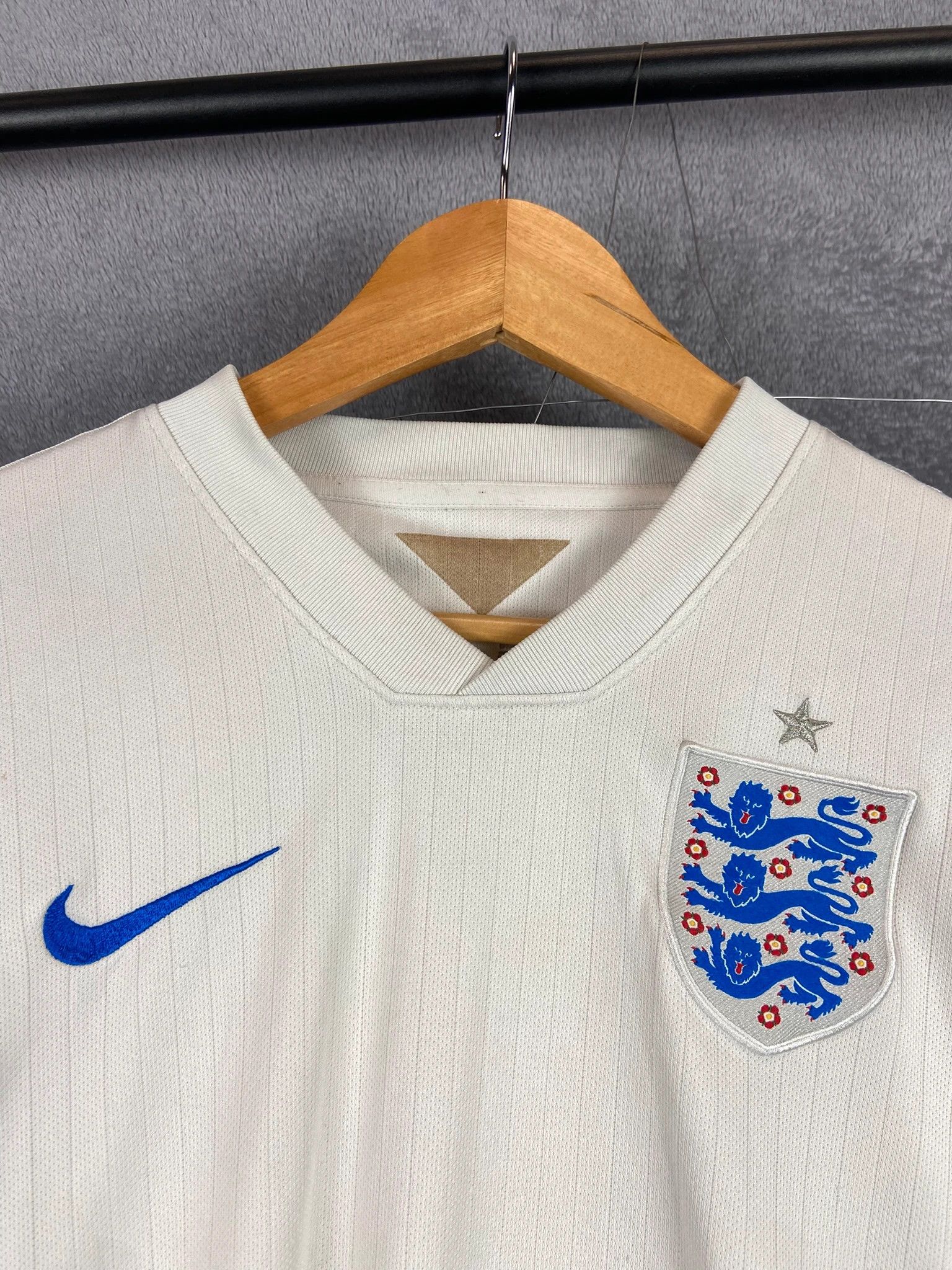 Nike Nike England Jersey Retro Look White L Opis: Size US M / EU 48-50 / 2 - 2 Thumbnail
