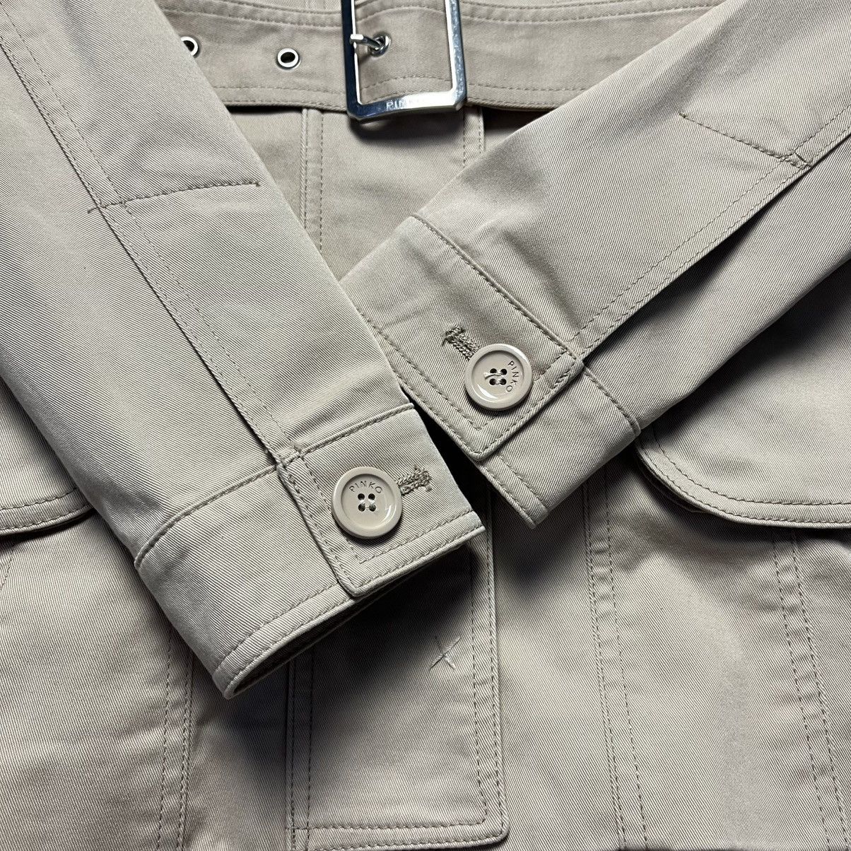Pinko Vintage Pinko Cropped Coat Jacket Luxury Designer Italy Size M / US 6-8 / IT 42-44 - 14 Thumbnail