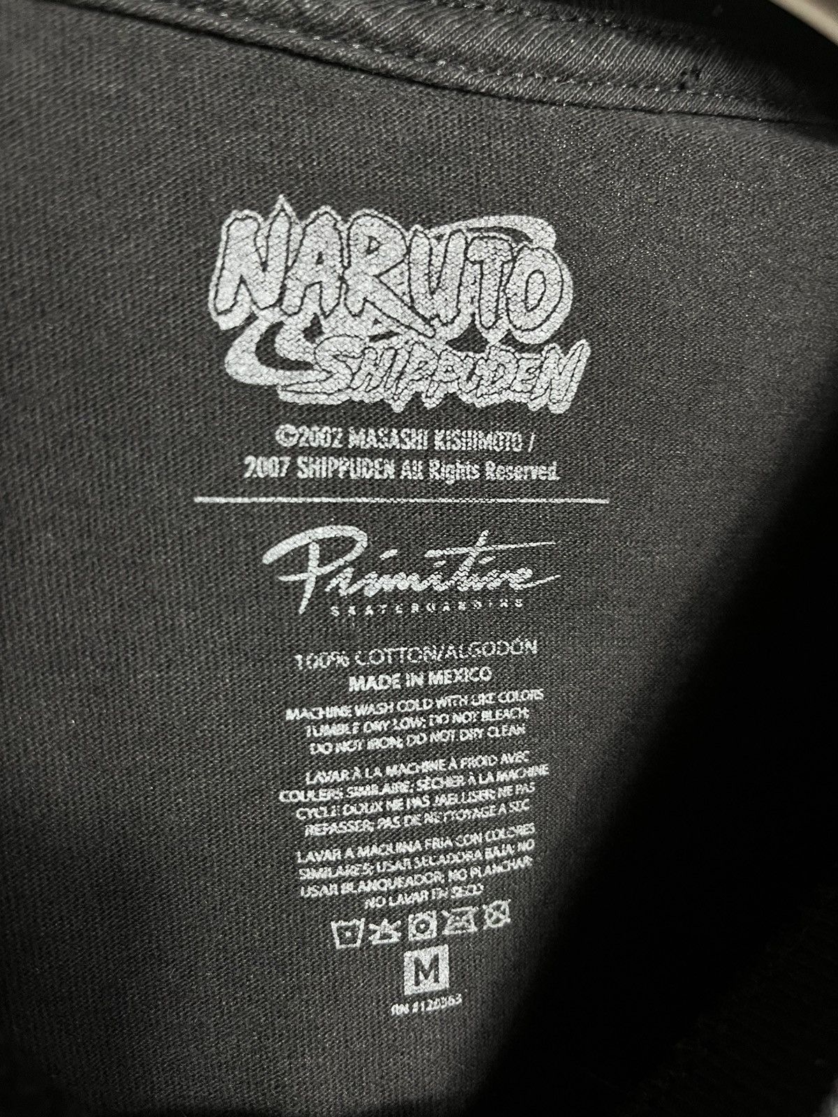 Primitive Naruto Kishimoto 2002 Shippuden Primitive Graphic T Shirt Size US M / EU 48-50 / 2 - 4 Thumbnail