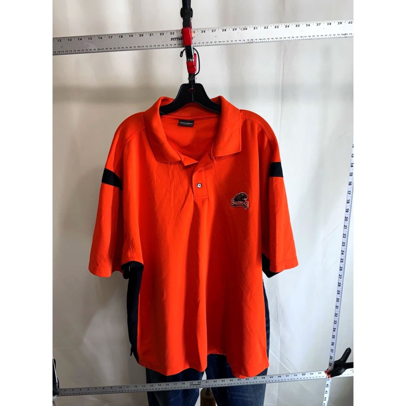 Vintage Nike Pro Edge Embroiderd Oregon Beavers Poly POLO SHIRT 2XL XXL Shirt Mens Polo Oregon Beavers Pro Edge Embroiderd Poly POLO SHIRT 2XL XXL Size US XXL / EU 58 / 5 - 3 Thumbnail
