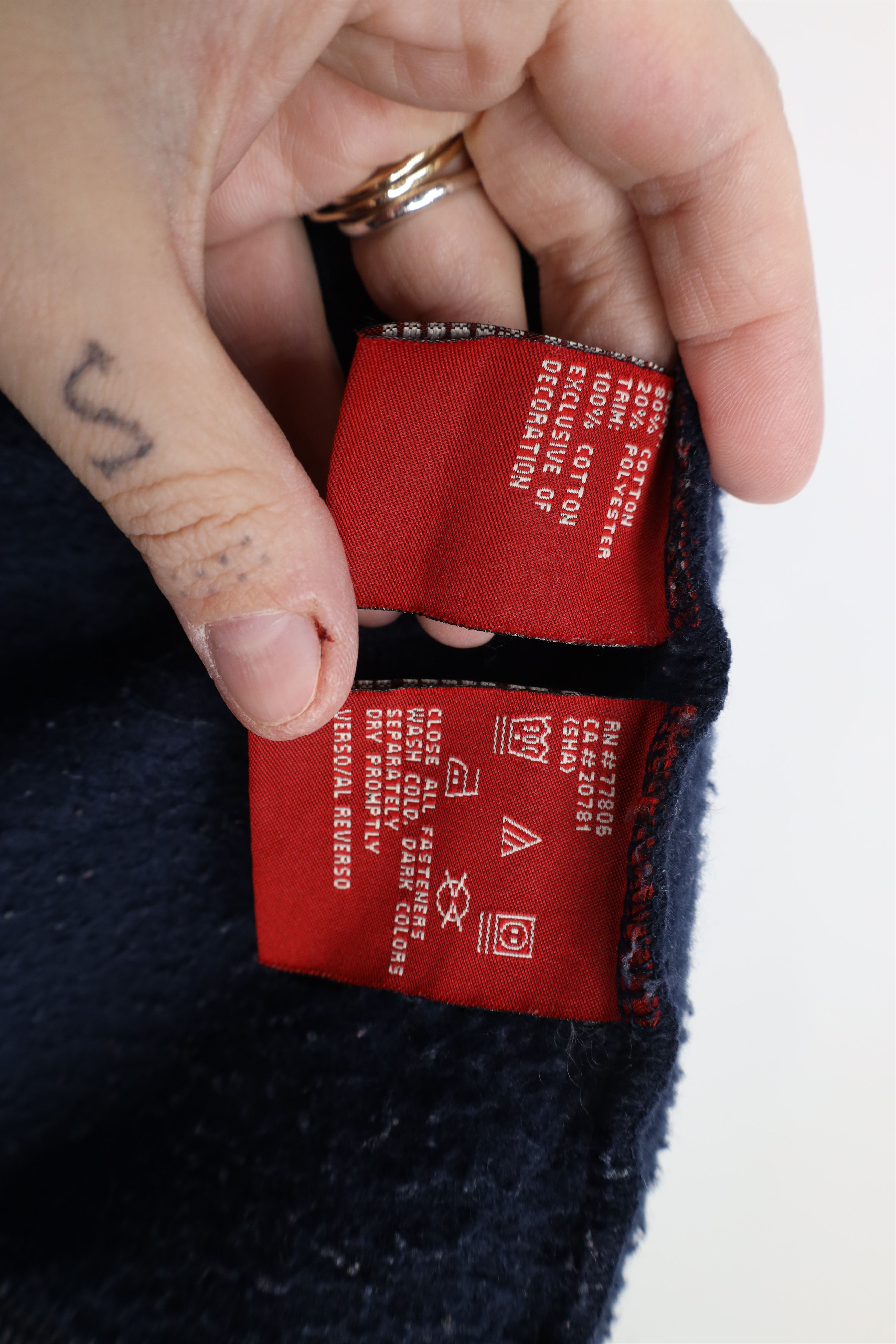 Tommy Hilfiger × Vintage Vintage Y2K Tommy Hilfiger Heavyweight Full Zip Hoodie Blue Size US XXL / EU 58 / 5 - 15 Thumbnail