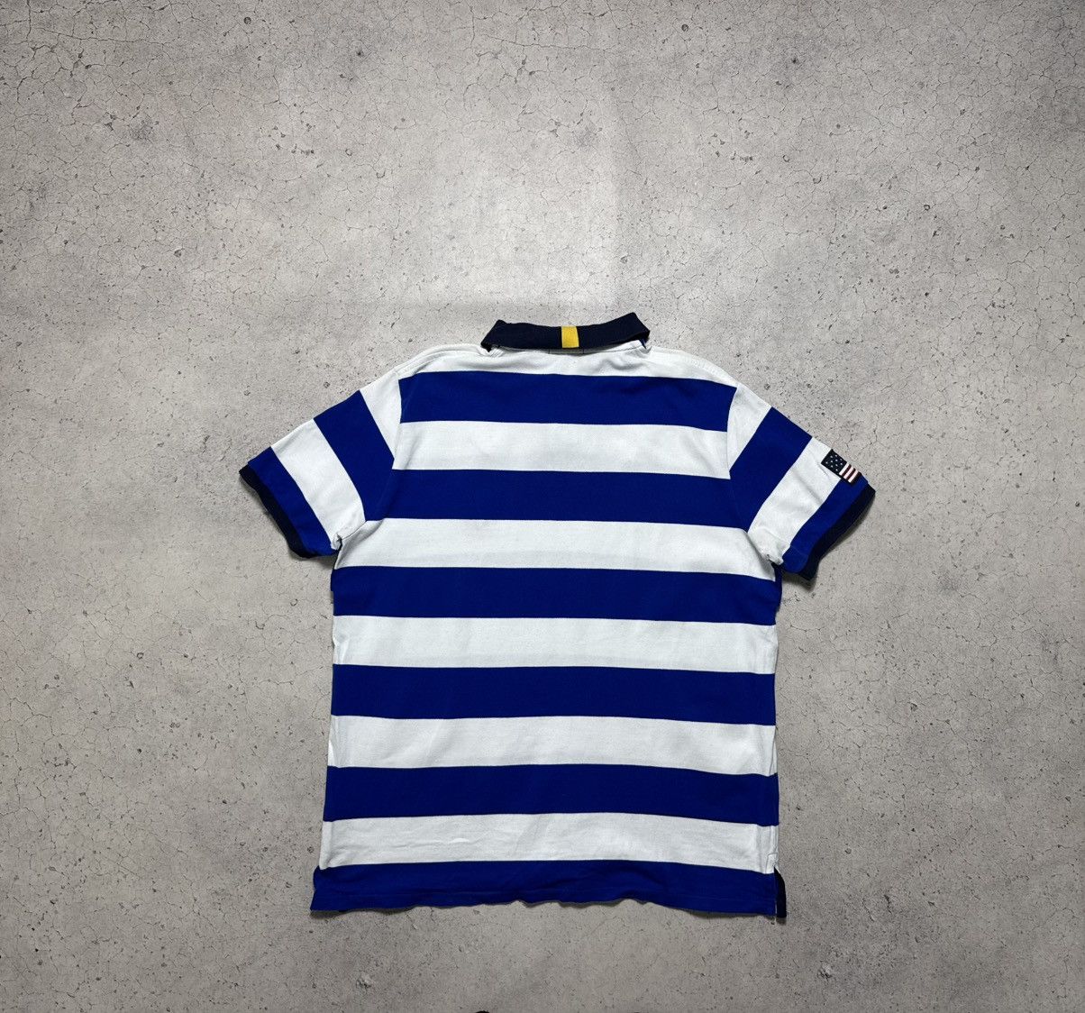 Polo Ralph Lauren Polo Ralph Lauren USA Striped Big Pony Shirt PRL Size XL Size US XL / EU 56 / 4 - 10 Thumbnail