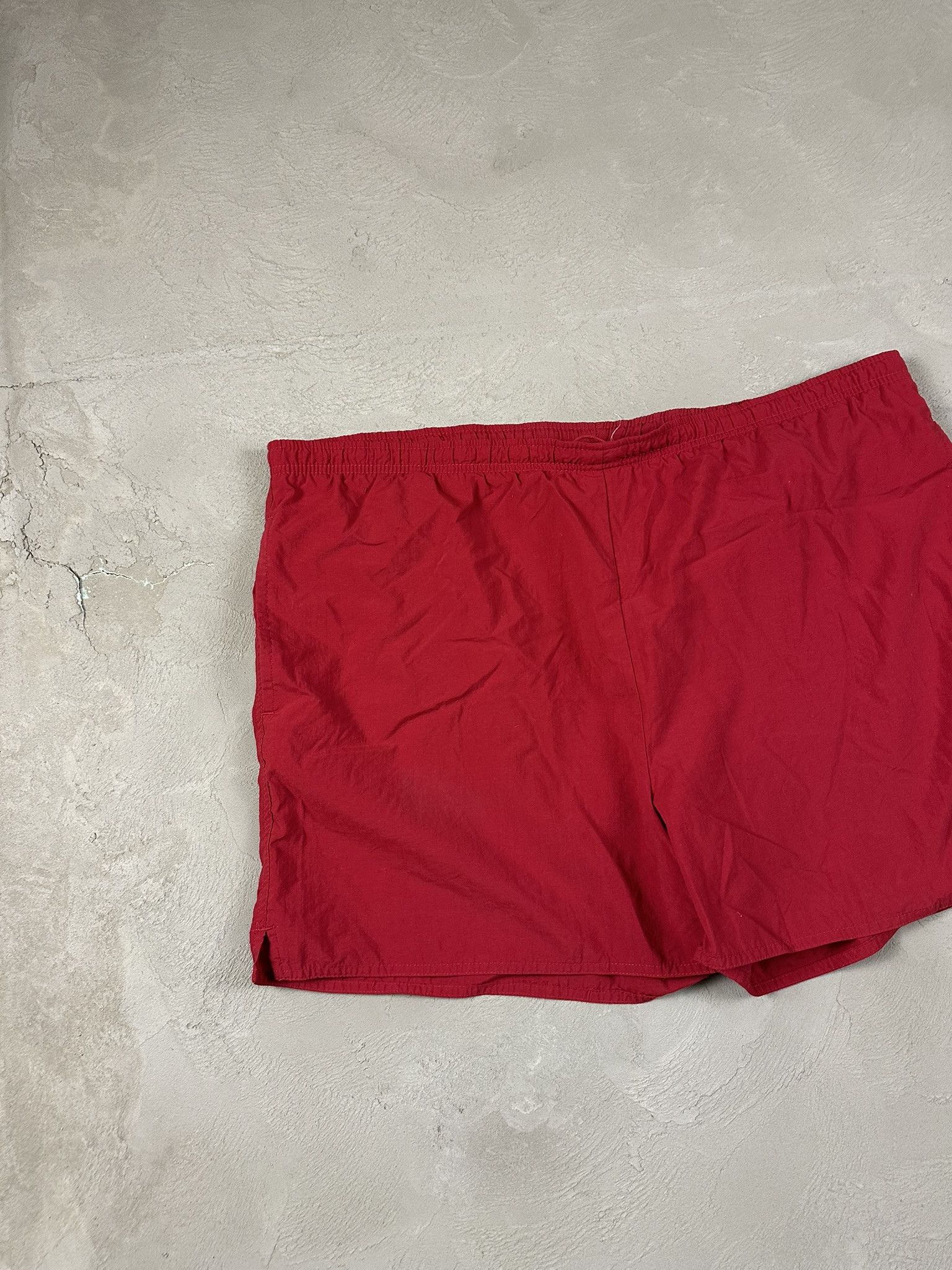 Nike × Vintage 90s Vintage Nike Spellout Swoosh Shorts Size US 36 / EU 52 - 3 Thumbnail