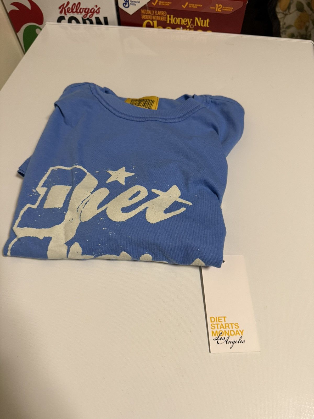Diet Starts Monday Diet Starts Monday Blue T-Shirt SZ L Size US L / EU 52-54 / 3 - 2 Thumbnail