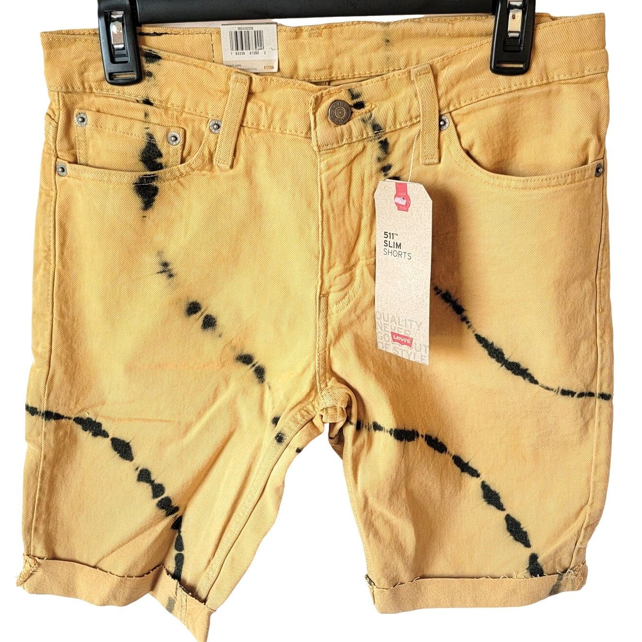 Levi's Levi's 511 Tie Dye Jorts Jean Shorts Size 30 Size US 30 / EU 46 - 2 Thumbnail