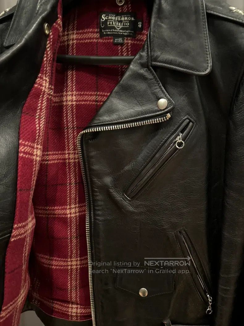 Schott Schott Horseskin leather clothing Size US XXS / EU 40 - 3 Thumbnail