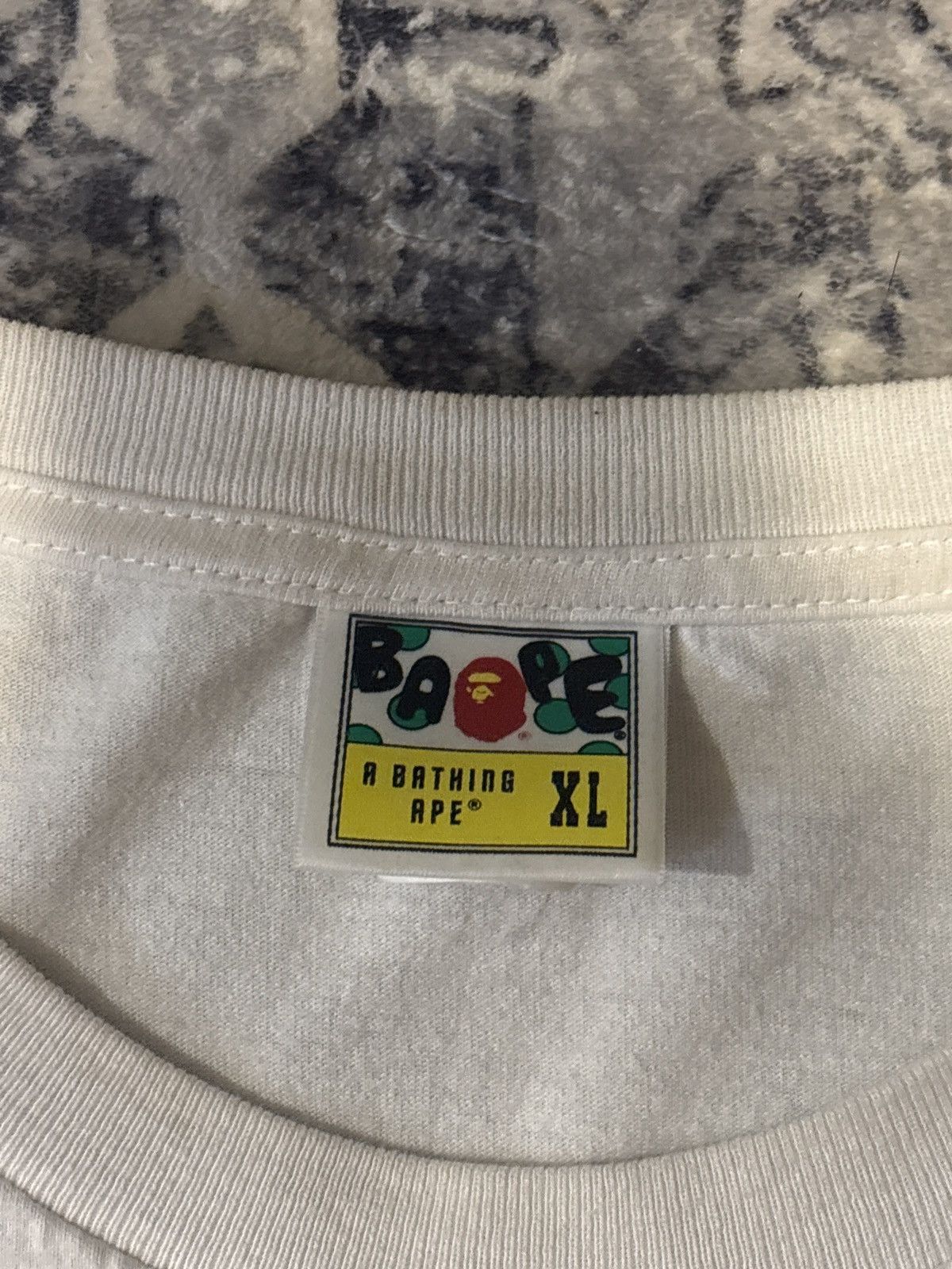Bape BAPE Multi Motif Tee Size US XL / EU 56 / 4 - 5 Thumbnail