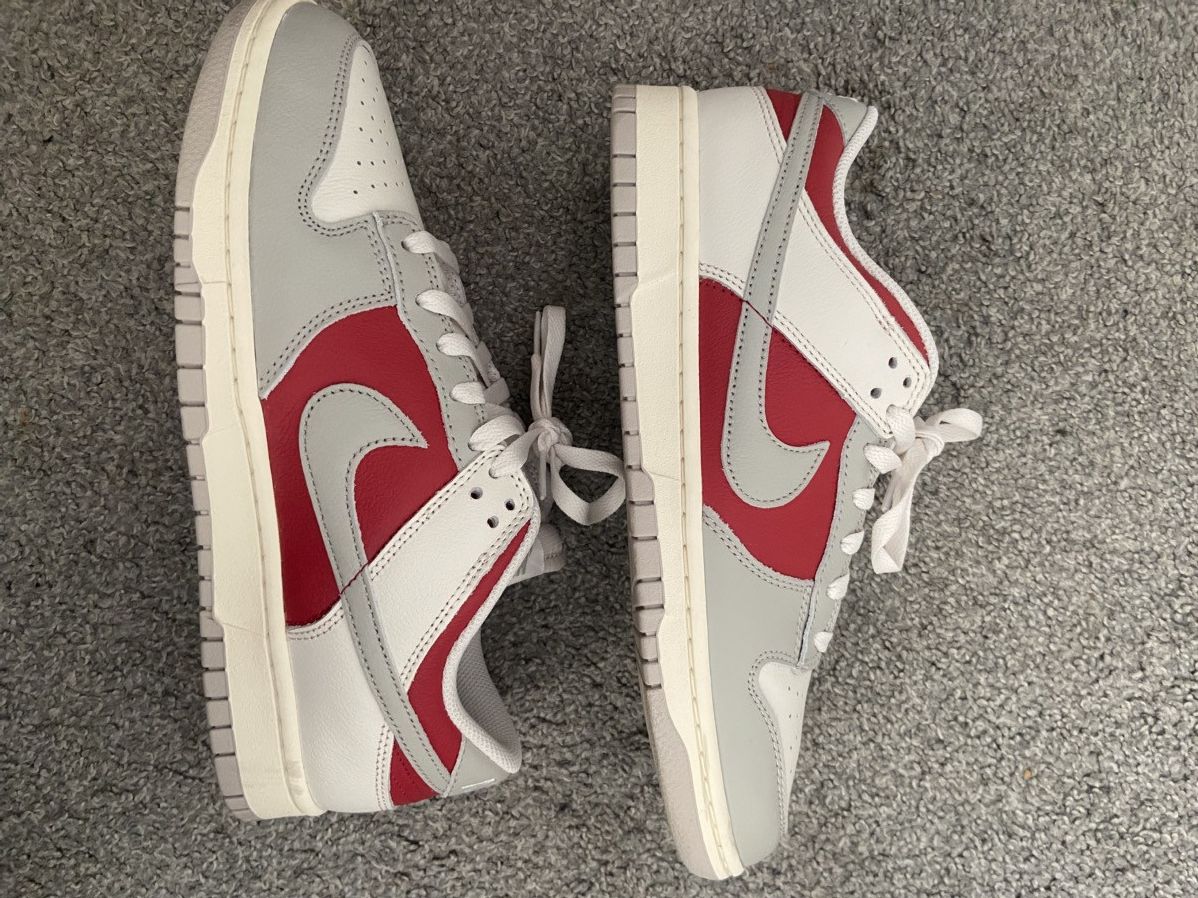 Nike Nike dunk low iron ore gym red Size US 10 / EU 43 - 1 Thumbnail