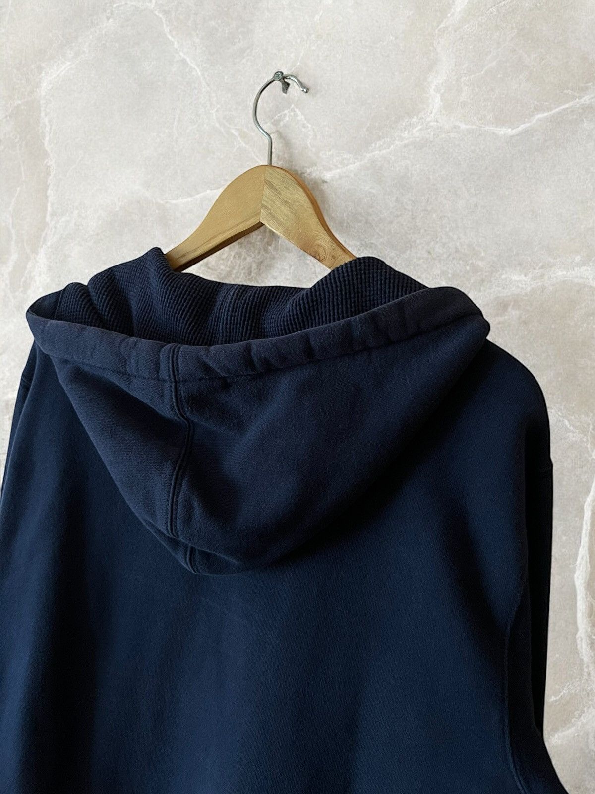 Polo Ralph Lauren × Vintage RALPH LAUREN HEAVY cotton VINTAGE ZIP up Hoodie hooded y2k Size US L / EU 52-54 / 3 - 9 Thumbnail