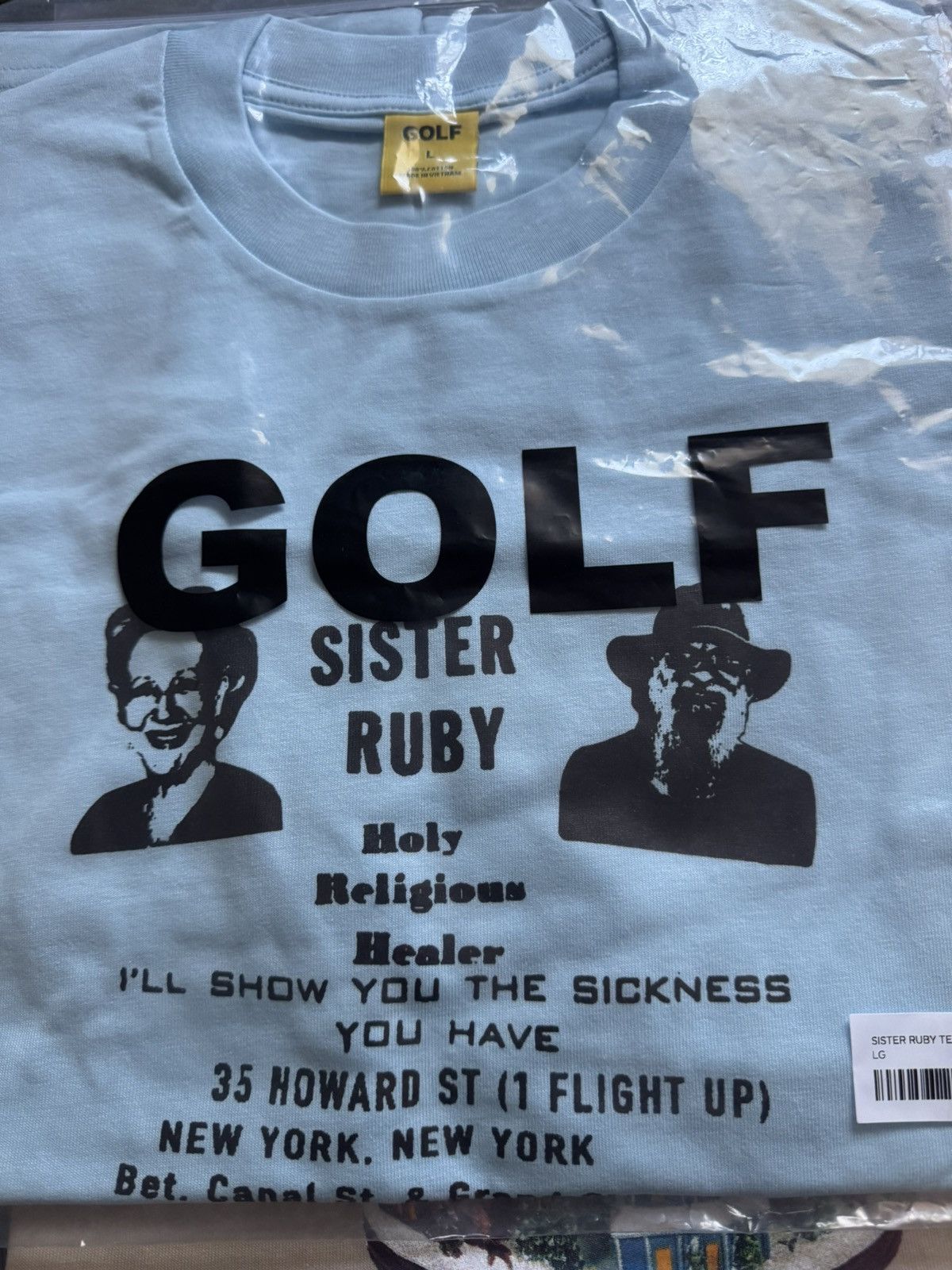 Golf Wang × Tyler The Creator Golf Wang Holiday Store 2023 (SAND TEE) + Sister Ruby bundle Size US L / EU 52-54 / 3 - 3 Thumbnail