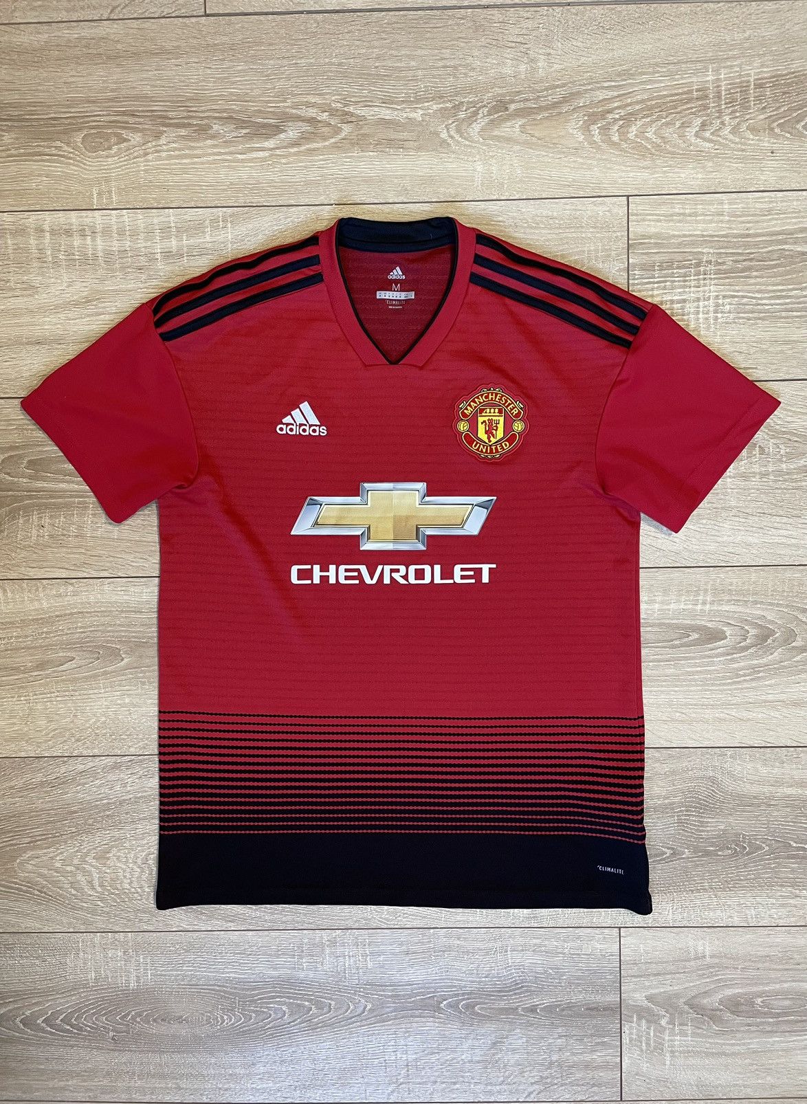 Adidas Manchester United 2018/2019 Adidas Football Shirt Jersey Size US M / EU 48-50 / 2 - 1 Thumbnail