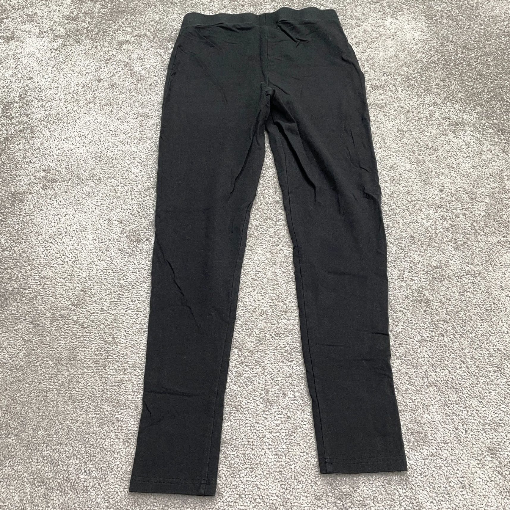 Rachel Zoe Rachel Zoe Casual Compression Leggings Women Medium Black Mid Rise Stretch 28x28 Size 32" / US 10 / IT 46 - 2 Thumbnail