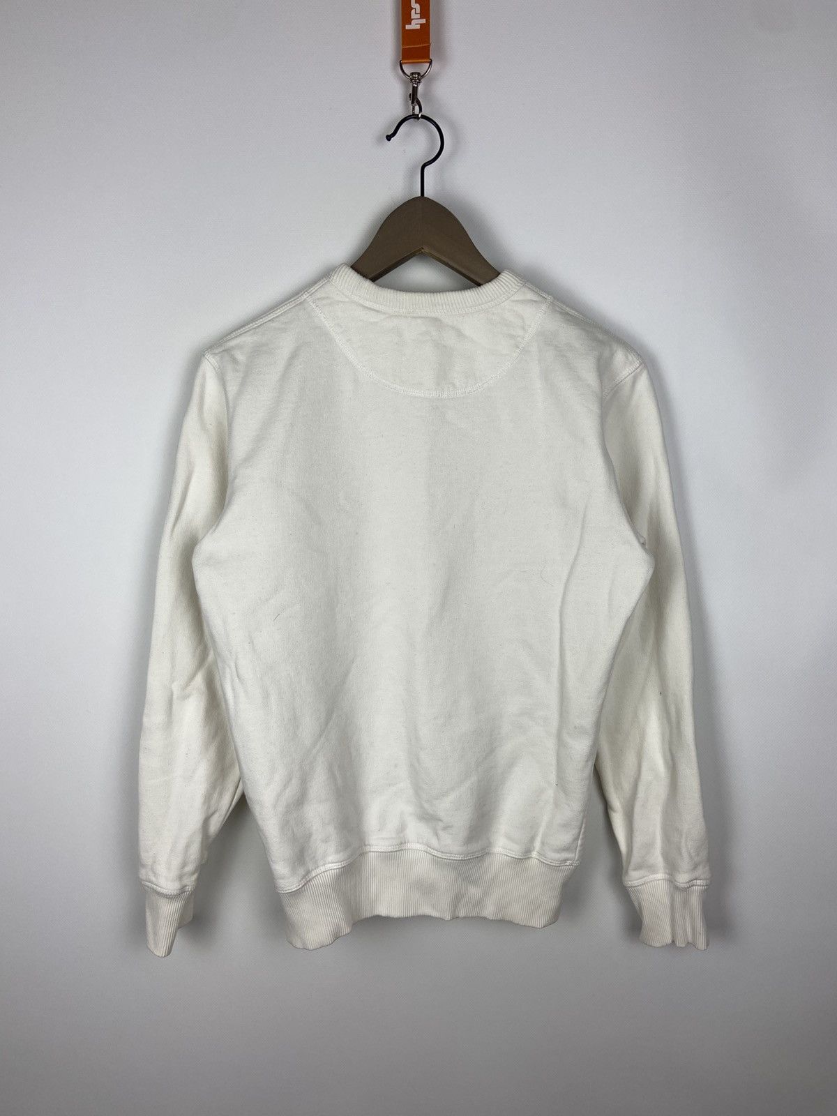 Designer × Kenzo Kenzo x H&M Sweatshirt White Embroidered Cotton Womens Sz XS Size XS / US 0-2 / IT 36-38 - 2 Thumbnail