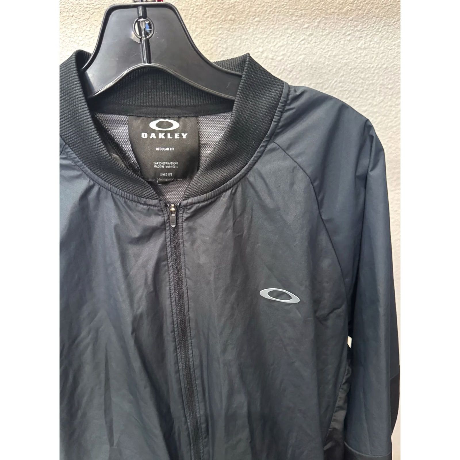Oakley Oakley Windbreaker Jacket Large L Men Multicolor Short Sleeve Zip Full Zippered Jacket Size US L / EU 52-54 / 3 - 4 Thumbnail