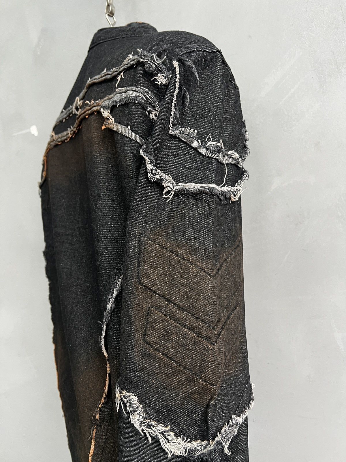 Diesel Rare washed distressed racing jacket kapital style y2k Size US M / EU 48-50 / 2 - 10 Thumbnail