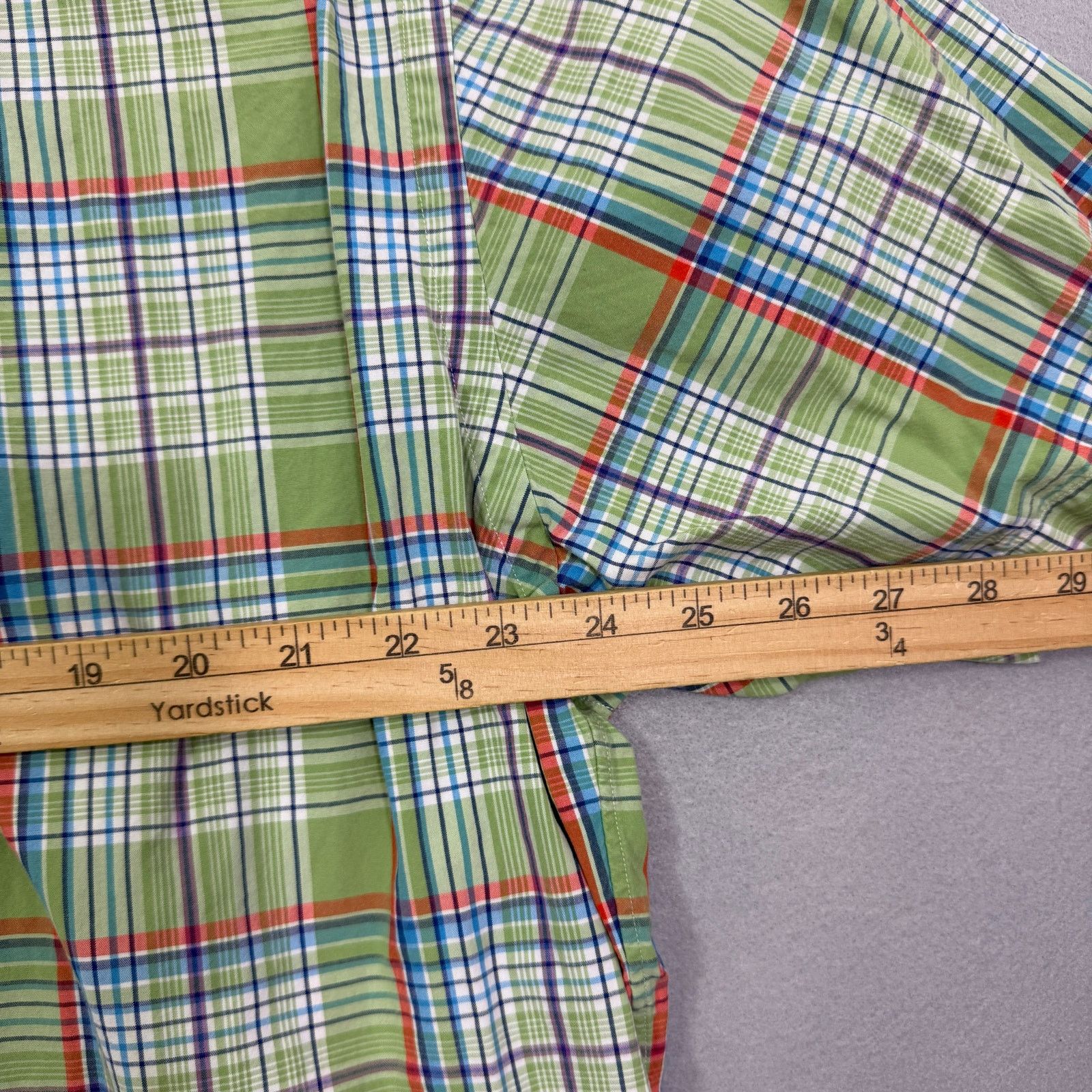 Polo Ralph Lauren Vintage Polo Ralph Lauren Classic Fit Button Shirt XL Green Size US XL / EU 56 / 4 - 7 Thumbnail