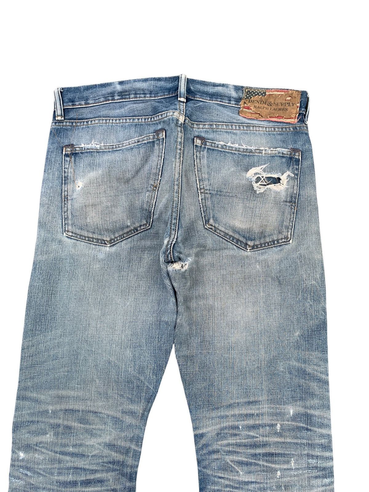 Polo Ralph Lauren DENIM & SUPPLY POLO RALPH LAUREN RL DISTRESSED DENIM Size US 35 - 7 Thumbnail
