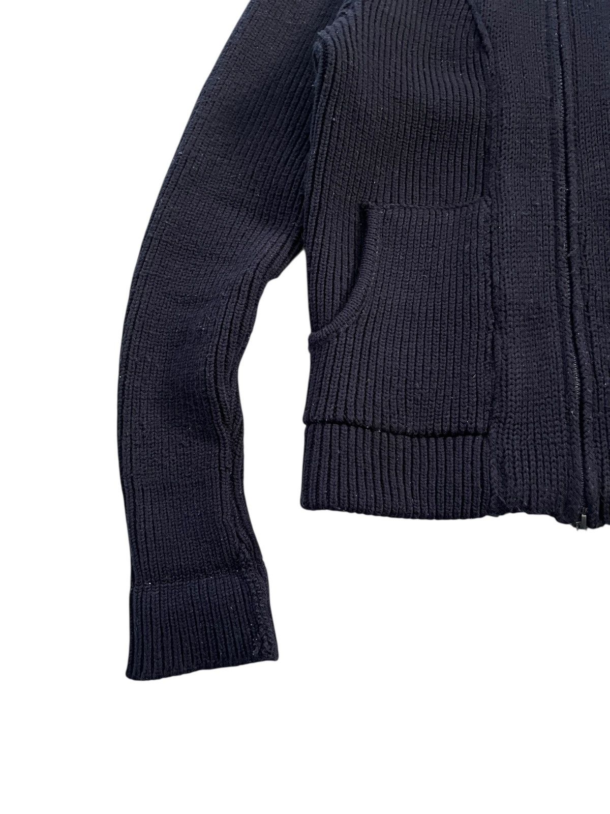 Blue Blue Japan Blue Blue Indigo Zipper Navy Knit Sweater Size US M / EU 48-50 / 2 - 5 Thumbnail