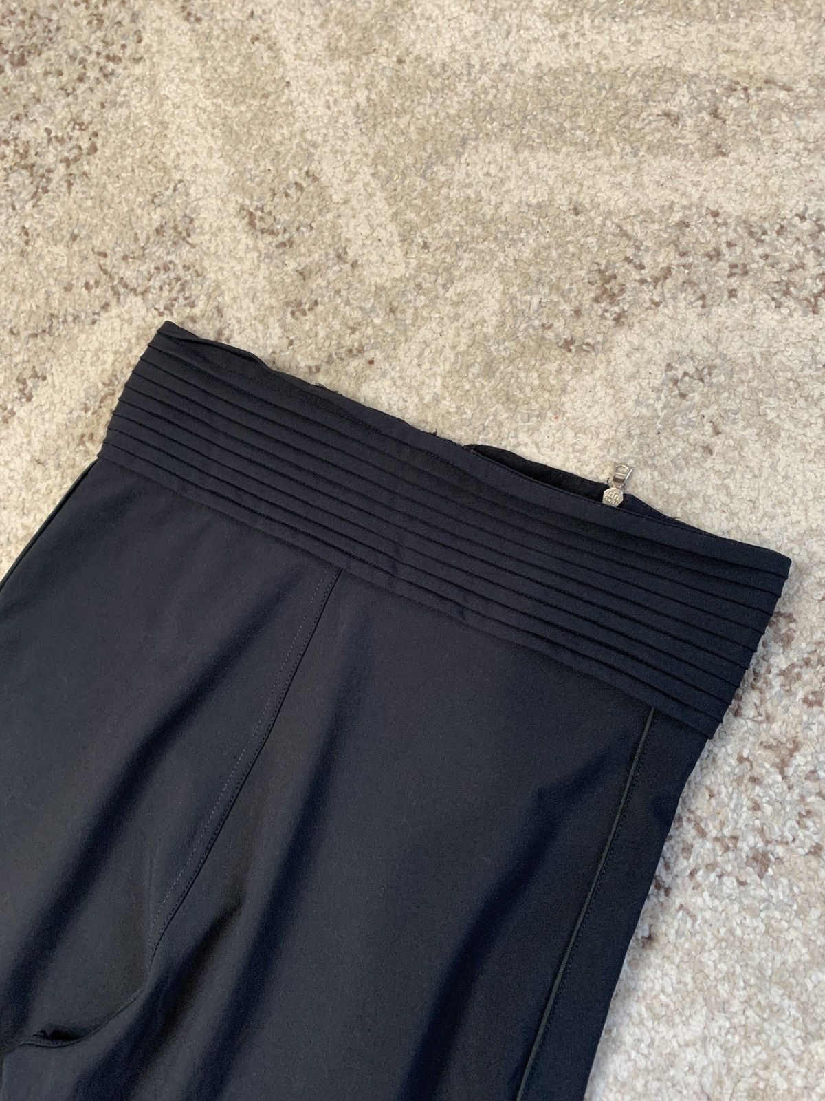 Marithe + Francois Girbaud × Vintage Marithe Francois Girbaud Black Designer Pants IT 42 Size 28" / US 6 / IT 42 - 9 Thumbnail