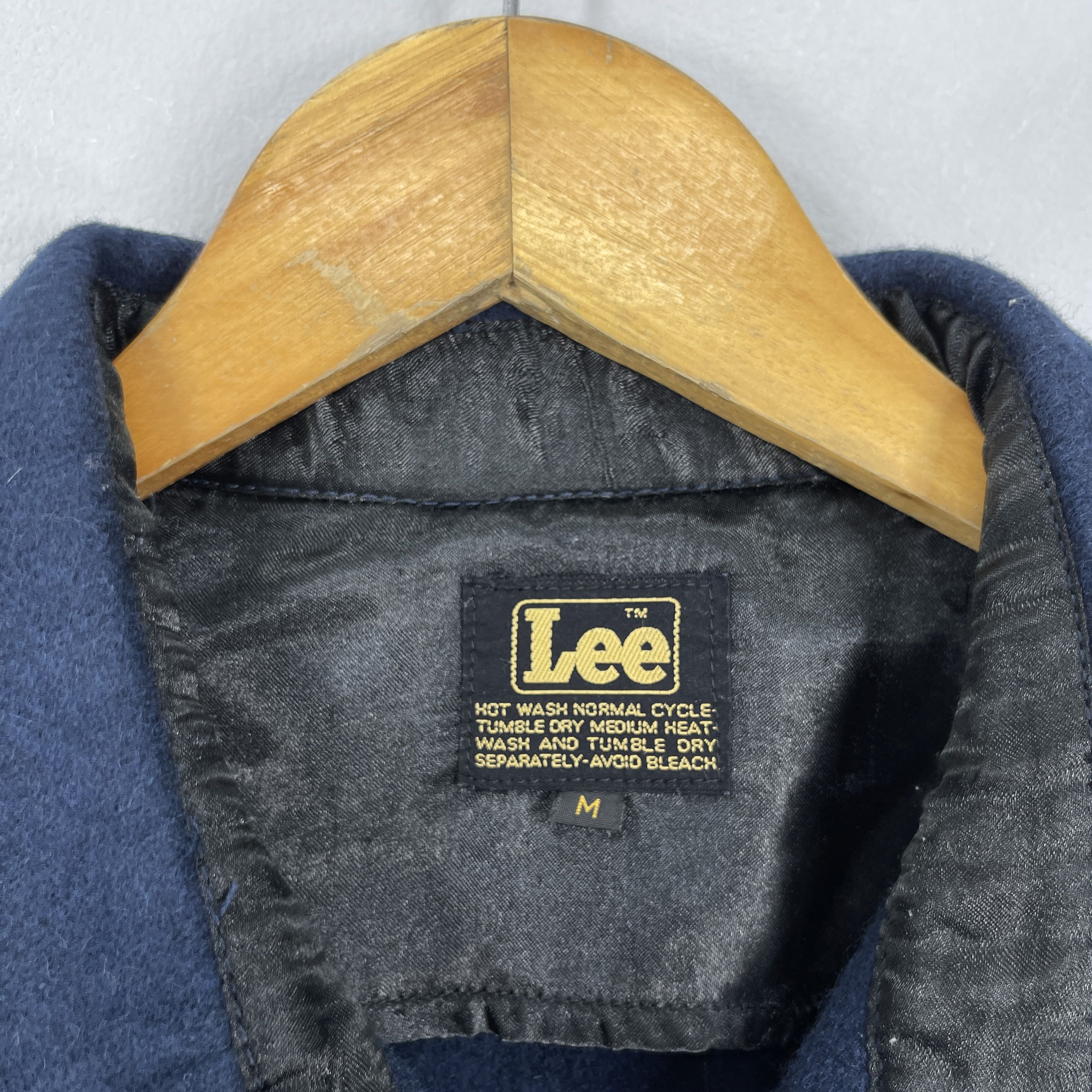 Lee Vintage 90's LEE Winter Cold Weather Wool Button Up Jacket Size M / US 6-8 / IT 42-44 - 4 Thumbnail