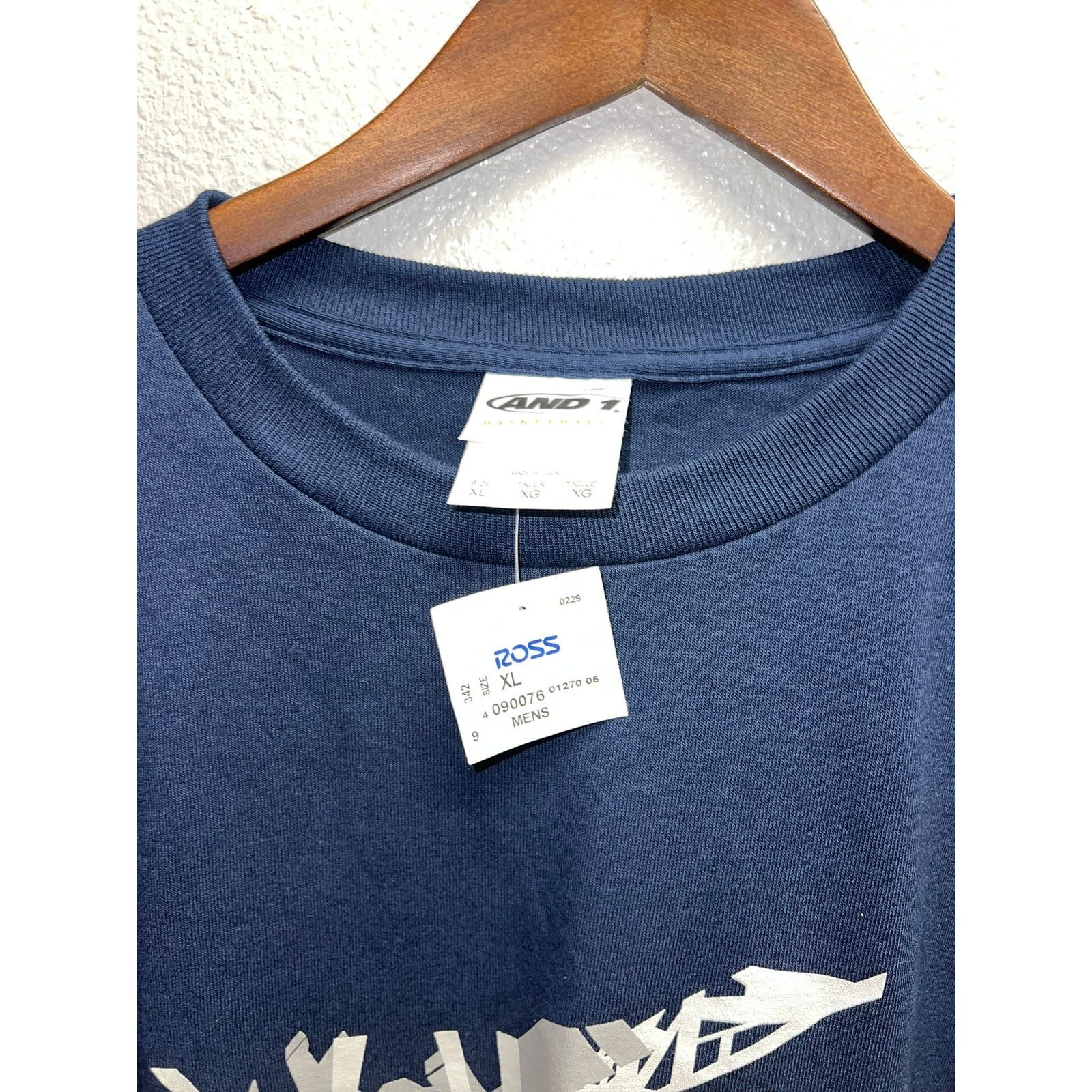 Vintage Vintage And One Shirt Long Sleeve Graffiti Blue NWT Tee XL Size US XL / EU 56 / 4 - 8 Thumbnail