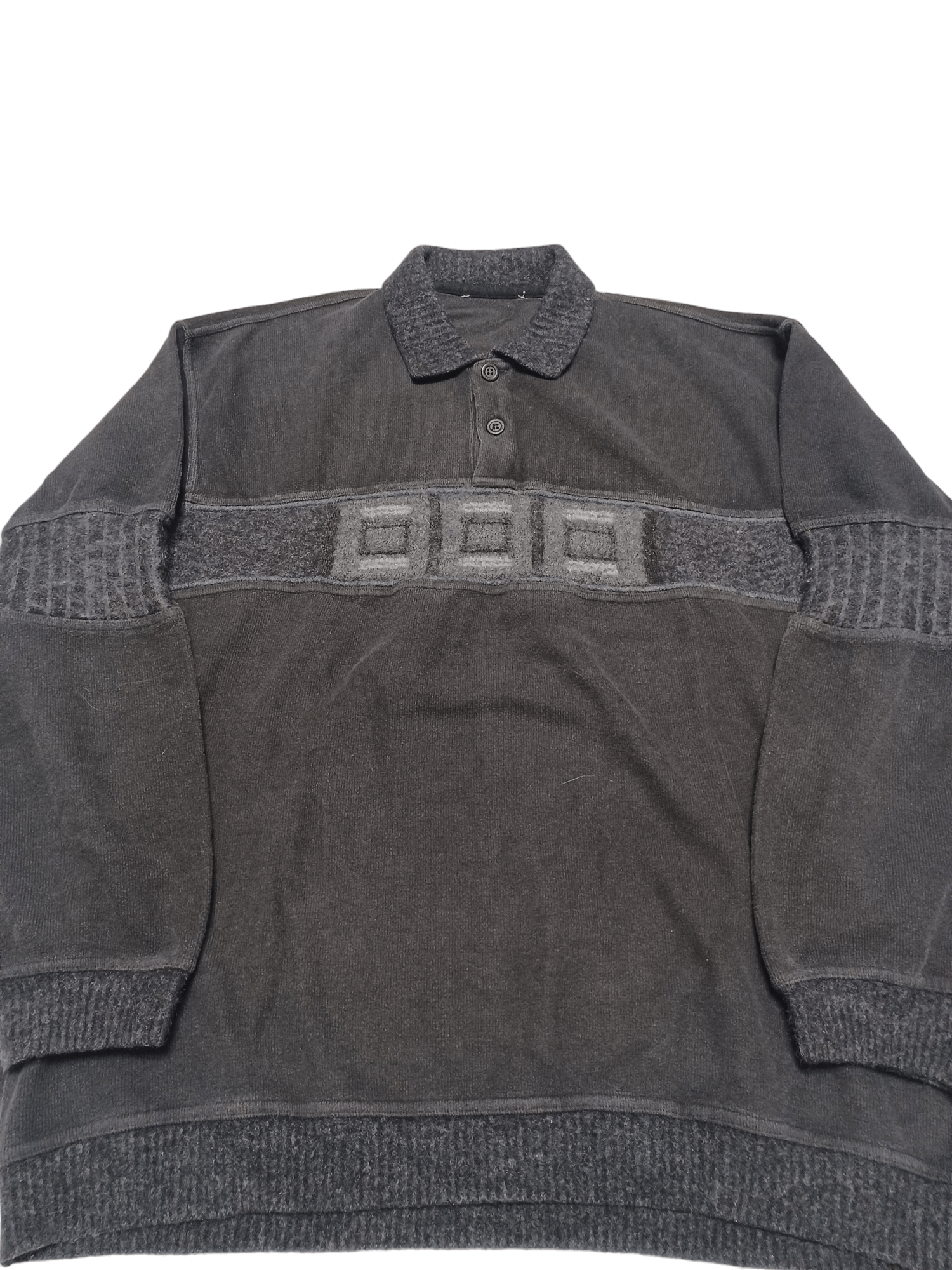 Other VINTAGE QUATER 1/4 WOOL SWEASTSHIRT/SWEATER MADE IN ITALY Size US L / EU 52-54 / 3 - 3 Thumbnail