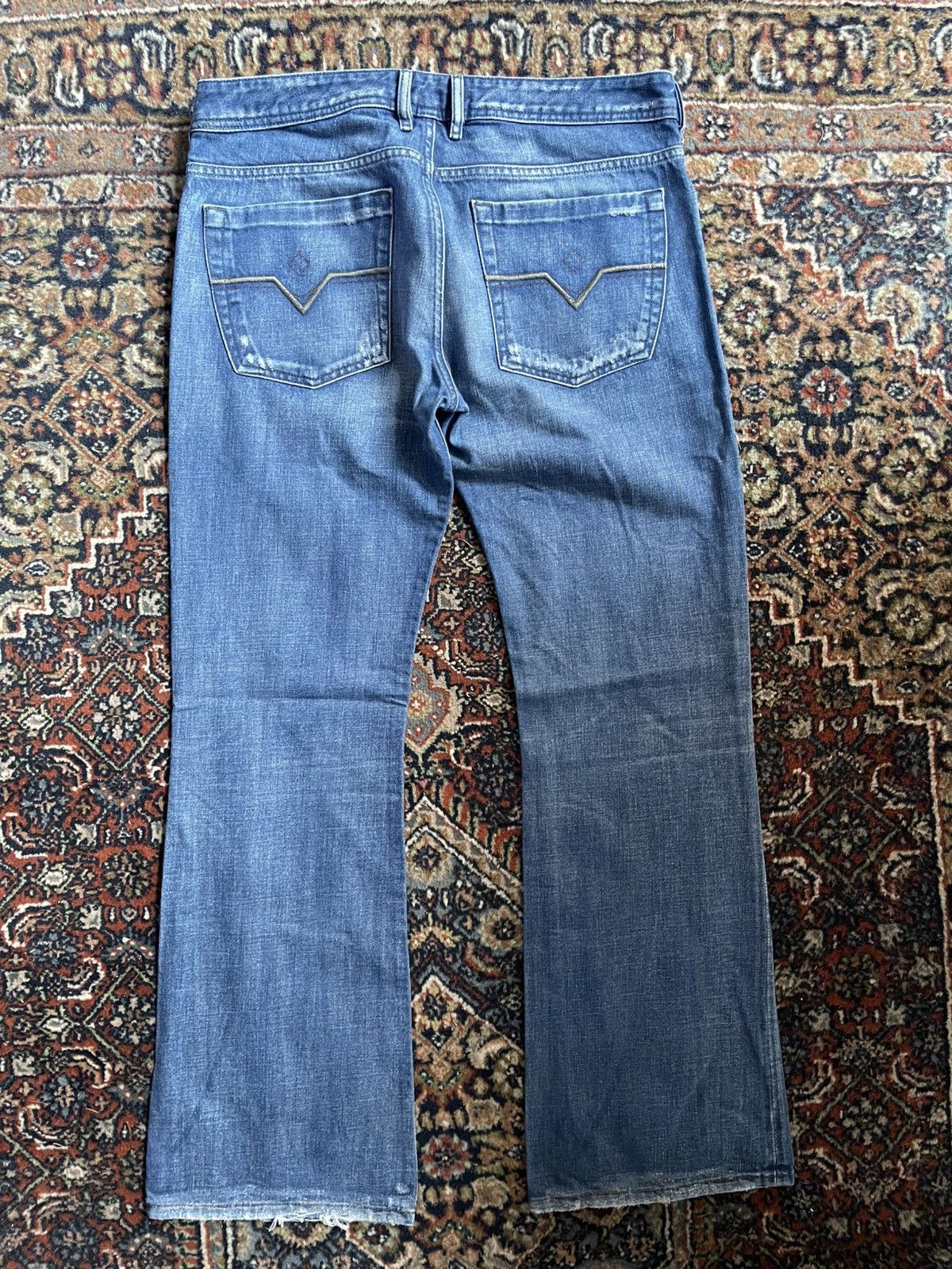 Diesel Vintage Diesel Bootcut Jeans y2k Size US 34 / EU 50 - 2 Thumbnail