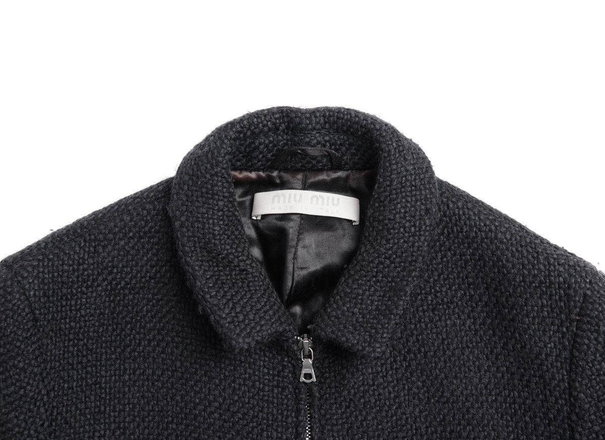 Miu Miu Miu Miu F/W1998 Tweed Jacket Size M / US 6-8 / IT 42-44 - 6 Thumbnail