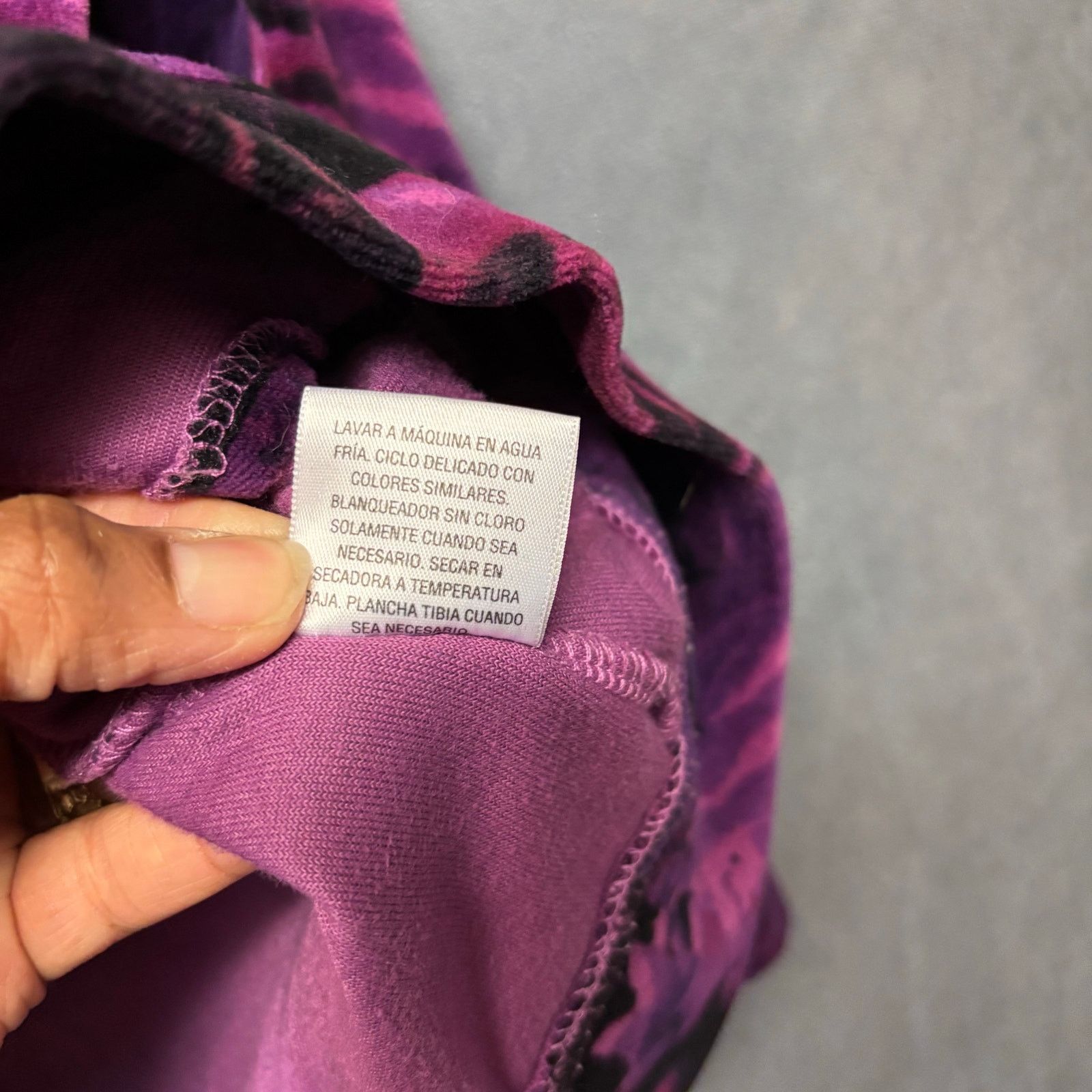 Other Style Co Sport Velvet Jacket Zip Up Turtleneck Track Jacket Size L / US 10 / IT 46 - 7 Thumbnail