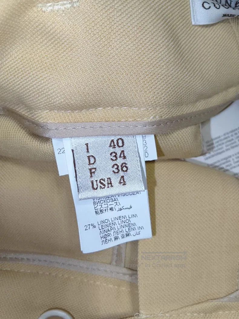 Brunello Cucinelli Brunello Cucinelli High-Waist Linen Pants. Size US 40 / EU 56 - 7 Thumbnail