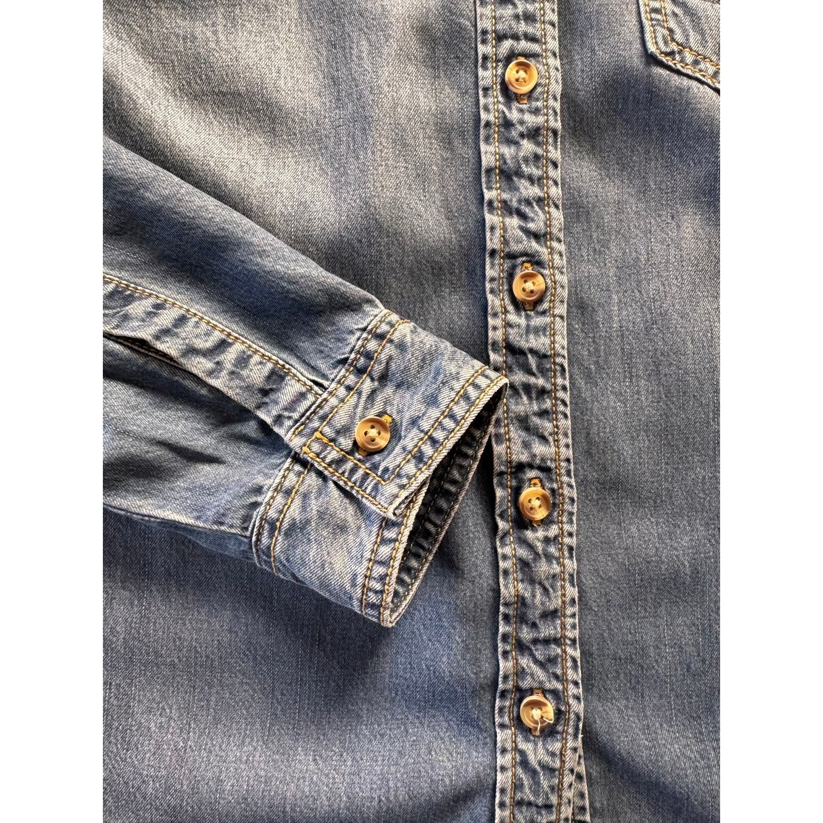 Superdry SUPERDRY Vintage Denim Jacket Size L Excellent Condition Size L / US 10 / IT 46 - 6 Thumbnail