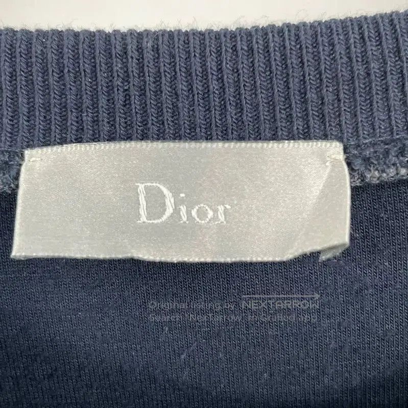 Dior Dior Gray Cotton Long Sleeve Sweatshirt for Men . Size US S / EU 44-46 / 1 - 3 Thumbnail