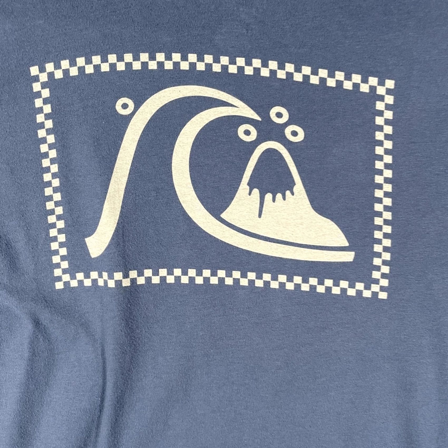 Quiksilver Quiksilver Shirt Mens Medium Blue Long Sleeve Wave Volcano Surf Graphic Tee Size US M / EU 48-50 / 2 - 4 Thumbnail