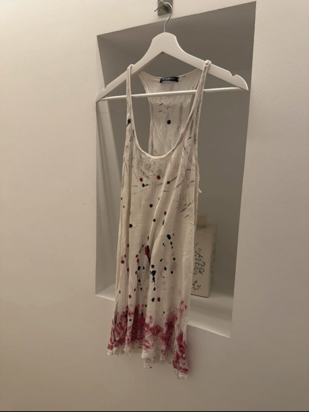 Balmain × Pierre Balmain Balmain - SS11 Punk American Flag Tank