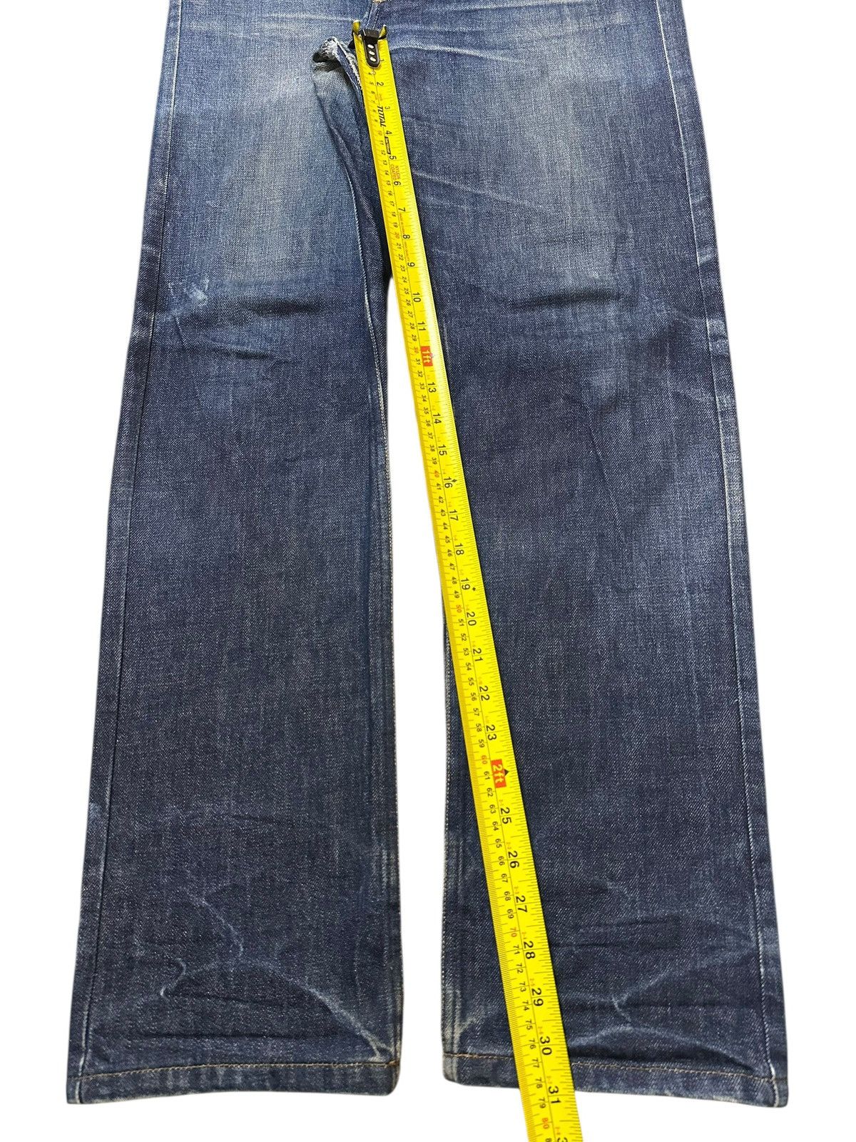 A.P.C. Vintage Japan A.P.C Blue Faded Wash Style Jeans Size US 33 - 14 Thumbnail