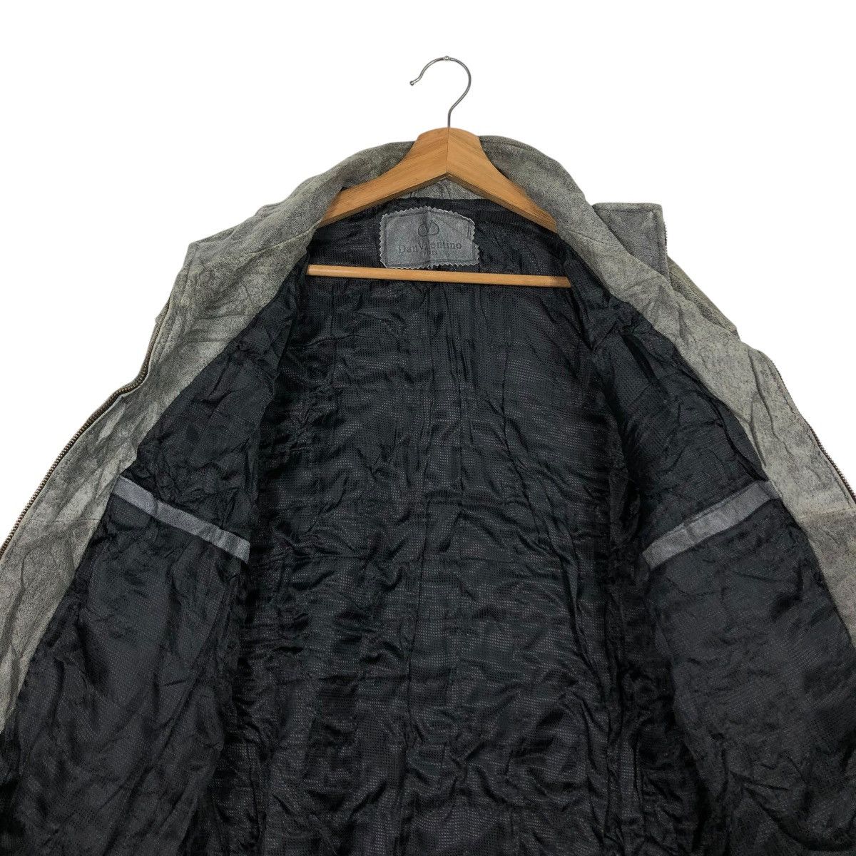 Japanese Brand 🔥VINTAGE BOMBER LEATHER JACKET BIKER DAN VALENTINO PARIS Size US L / EU 52-54 / 3 - 16 Thumbnail