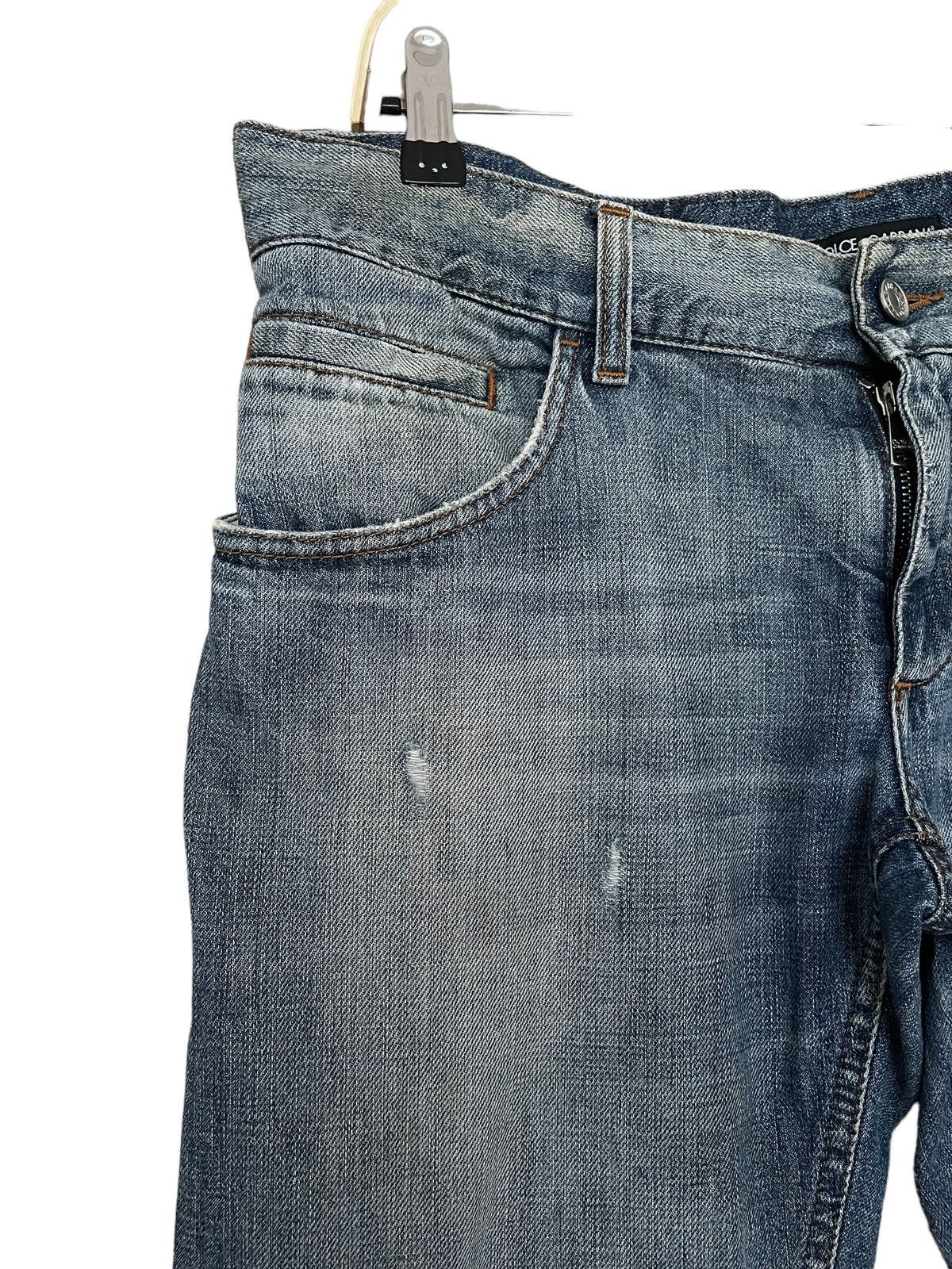 Dolce & Gabbana Vintage Brand Dolce & Gabana Ripped Jeans 2000s Size US 34 / EU 50 - 3 Thumbnail