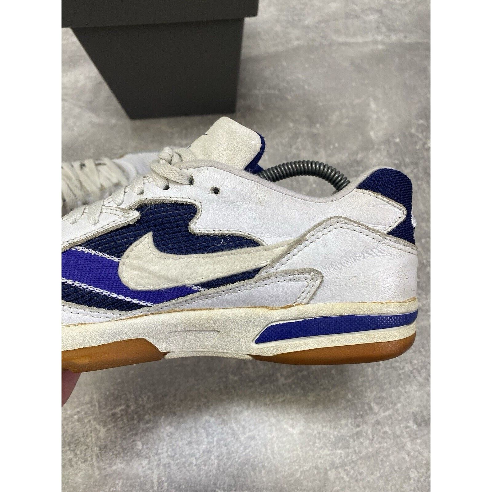Nike × Vintage Vintage 90s Nike Air Tennis Sneakers White Size US 7.5; Size US 7.5 / EU 40-41 - 10 Thumbnail