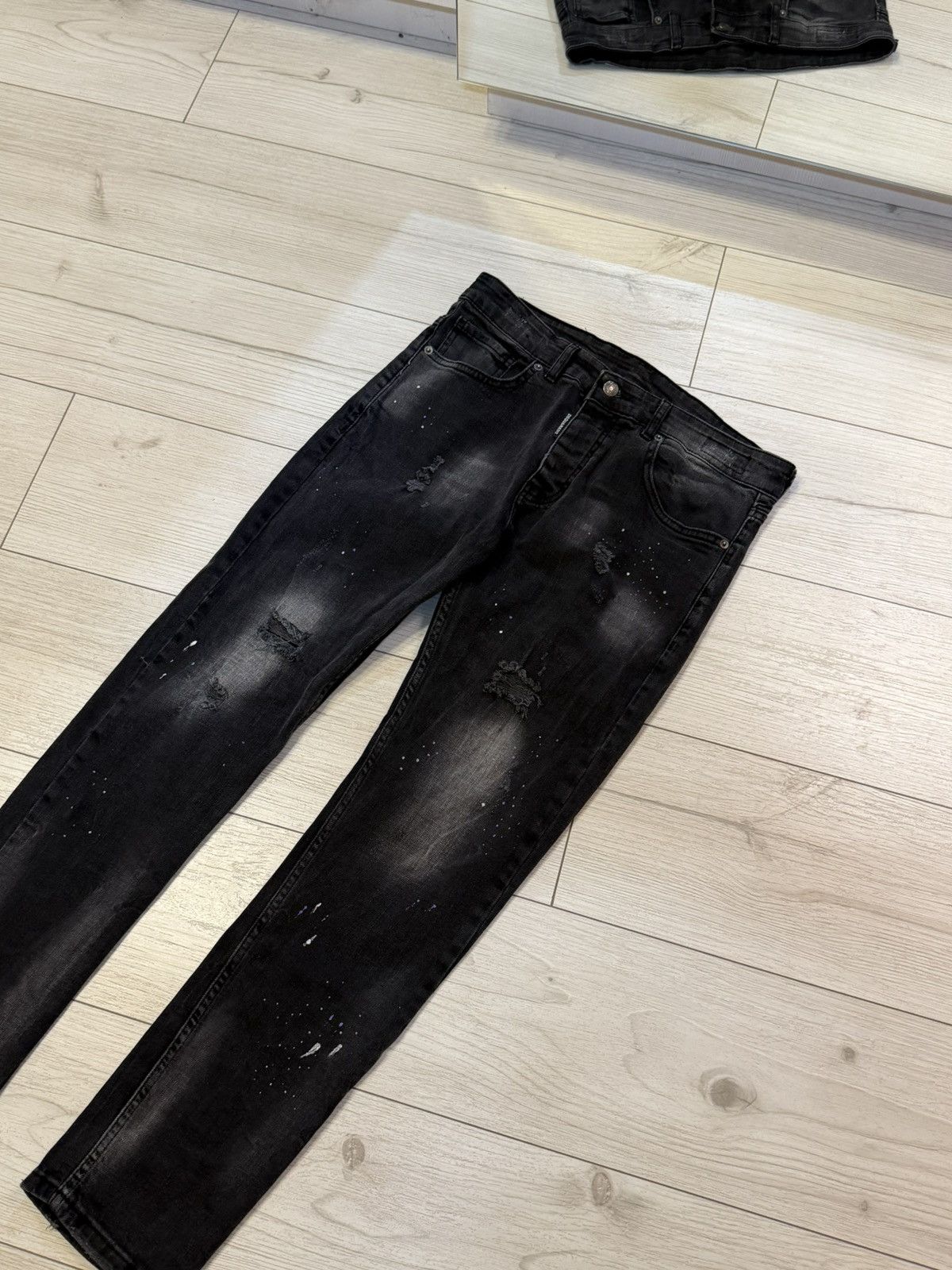 Dsquared2 🔥SLIM FIT DSQUARED2 JEANS ITALY RARE 🇮🇹 Size US 34 / EU 50 - 2 Thumbnail