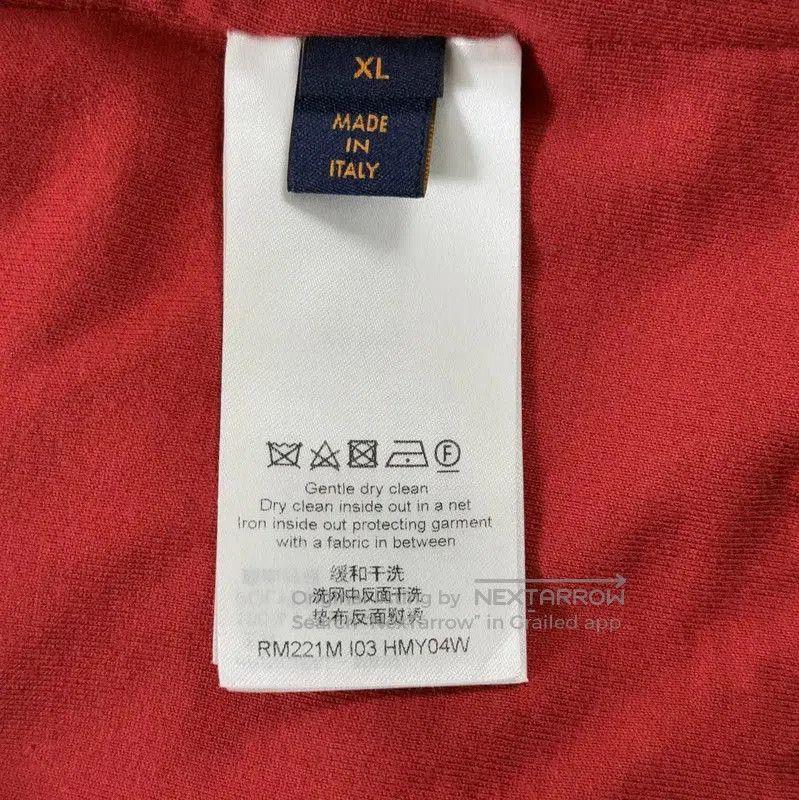 Louis Vuitton Louis Vuitton Red Wool Oversized Jacket . Size US XL / EU 56 / 4 - 4 Thumbnail