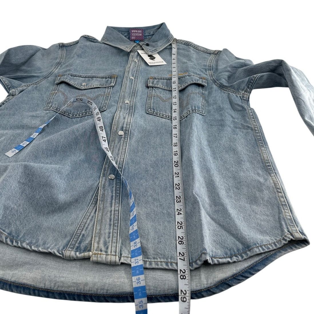 Billionaire Boys Club Icecream by Billionaire Boys Club Chainstitch Denim Shirt S Size US S / EU 44-46 / 1 - 11 Thumbnail
