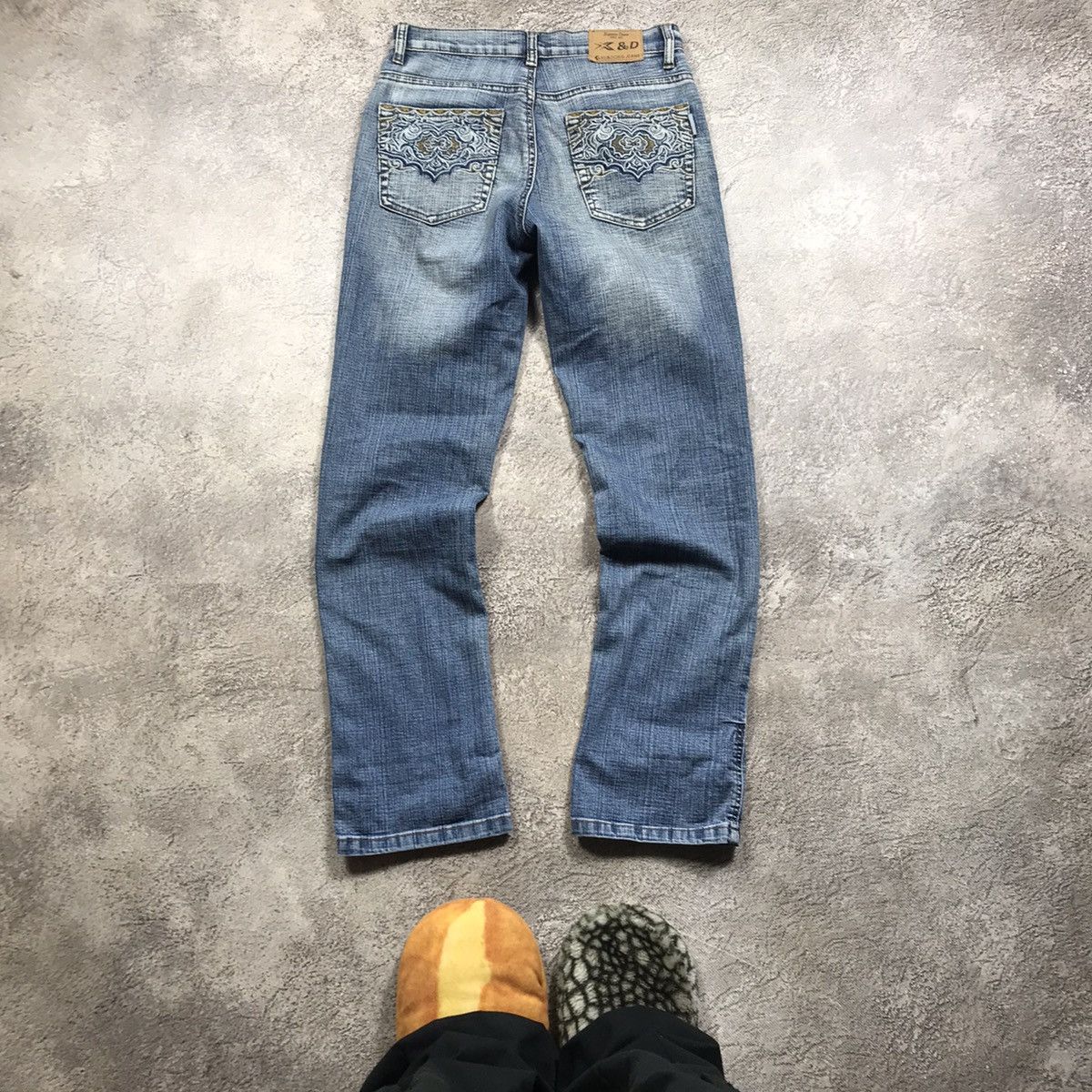 Vintage Vintage 90s Distressed Baggy Jeans Thrashed Grunge Skate 25 Size 25" / US 0 / IT 36 - 4 Thumbnail