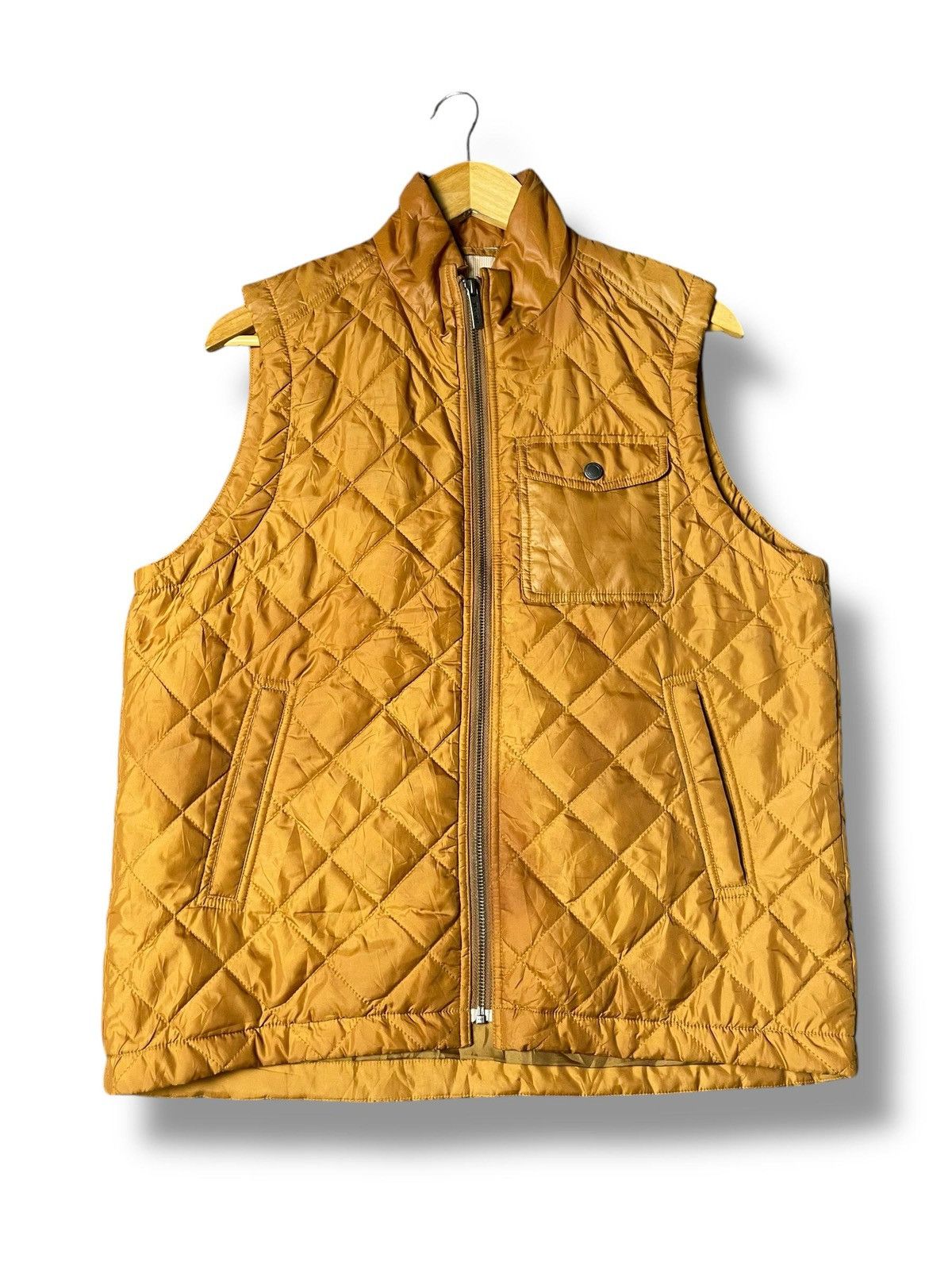 Japanese Brand KENT Brand Puffer Quilted Vests (6) Size US L / EU 52-54 / 3 - 6 Thumbnail
