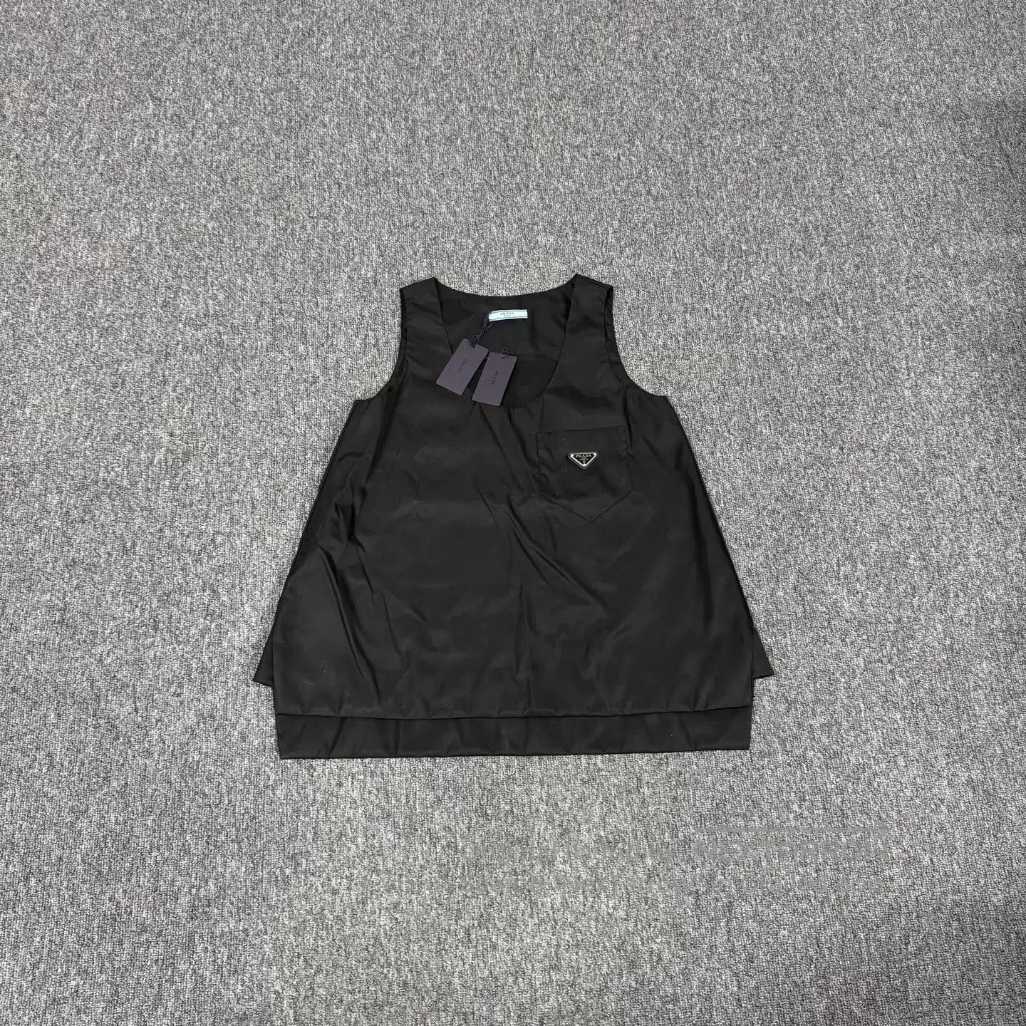 Prada Prada Delta-shaped nylon sleeveless top| Size US S / EU 44-46 / 1 - 1 Thumbnail
