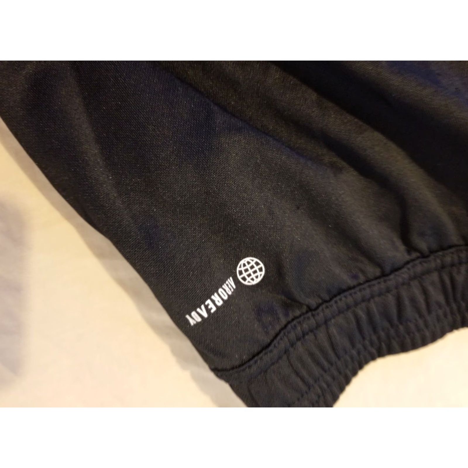 Adidas adidas Pants L Large Black Athletic Jogger Mens Sports Activewear Pockets Tapered Style Size US 33 - 3 Thumbnail