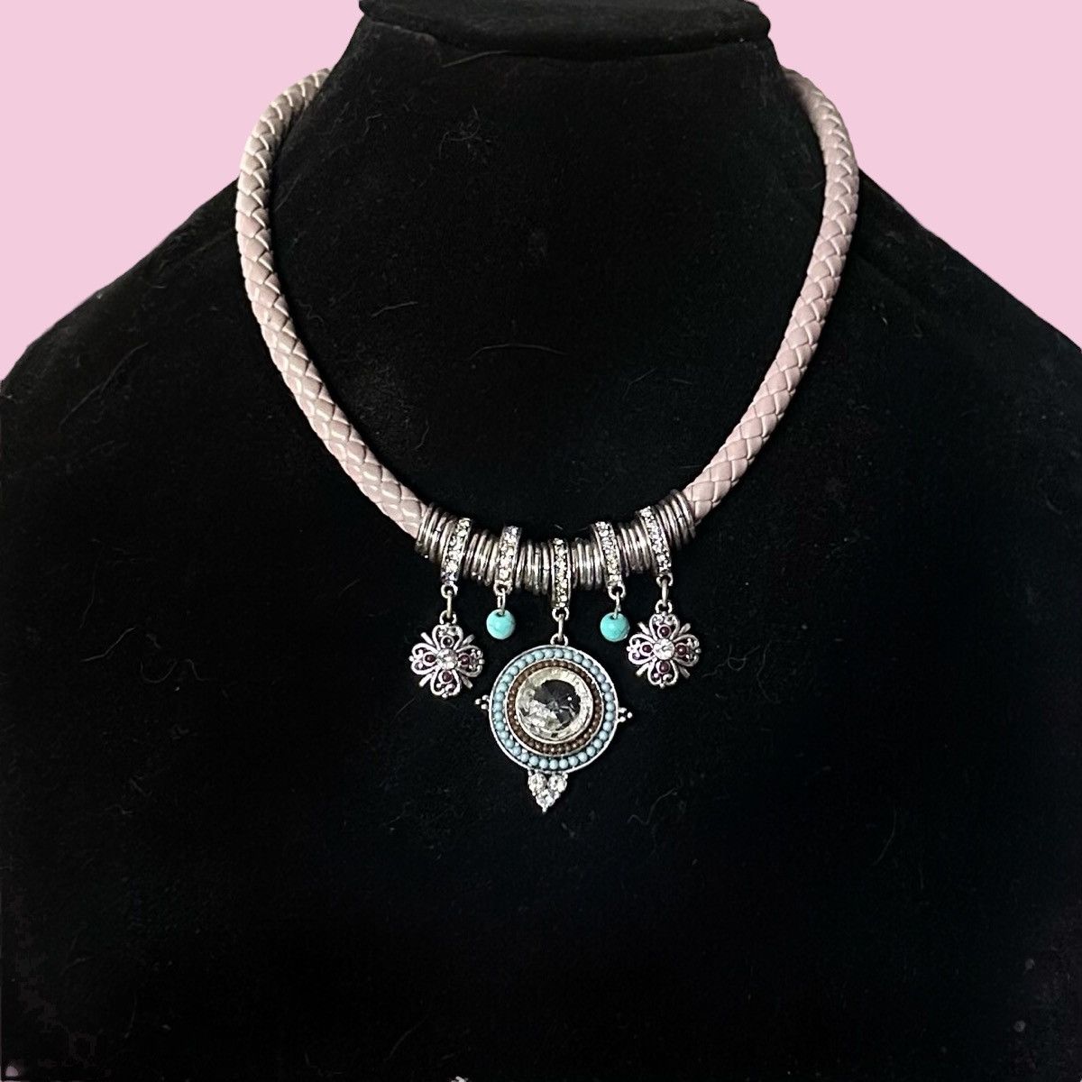 Other Southwestern braided sliding charms pendant necklace Size ONE SIZE - 1 Thumbnail